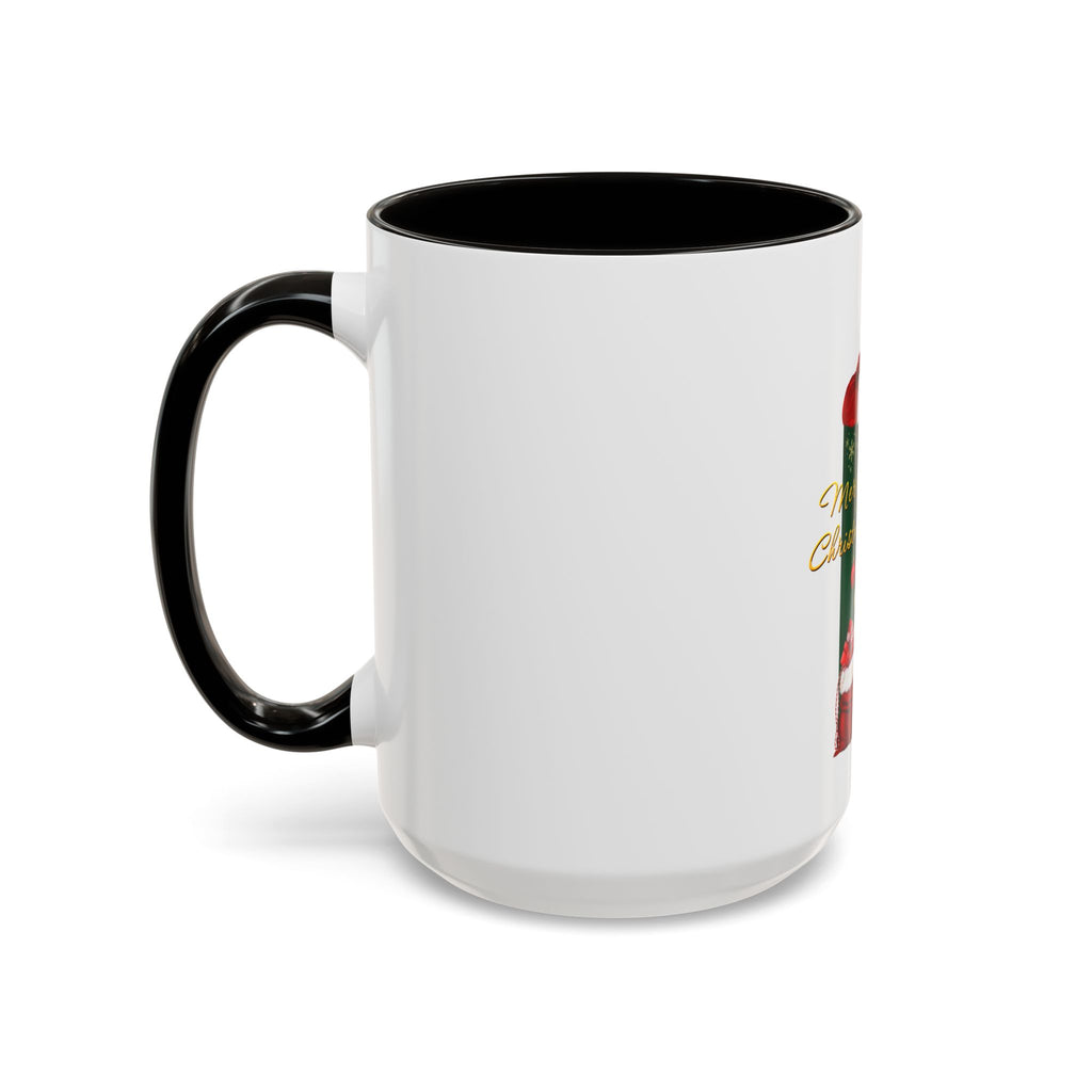 Christmas Santa & Sexy Mrs. Claus Coffee Mug (11oz/15oz) - 'Merry Christmas' Holiday Gift