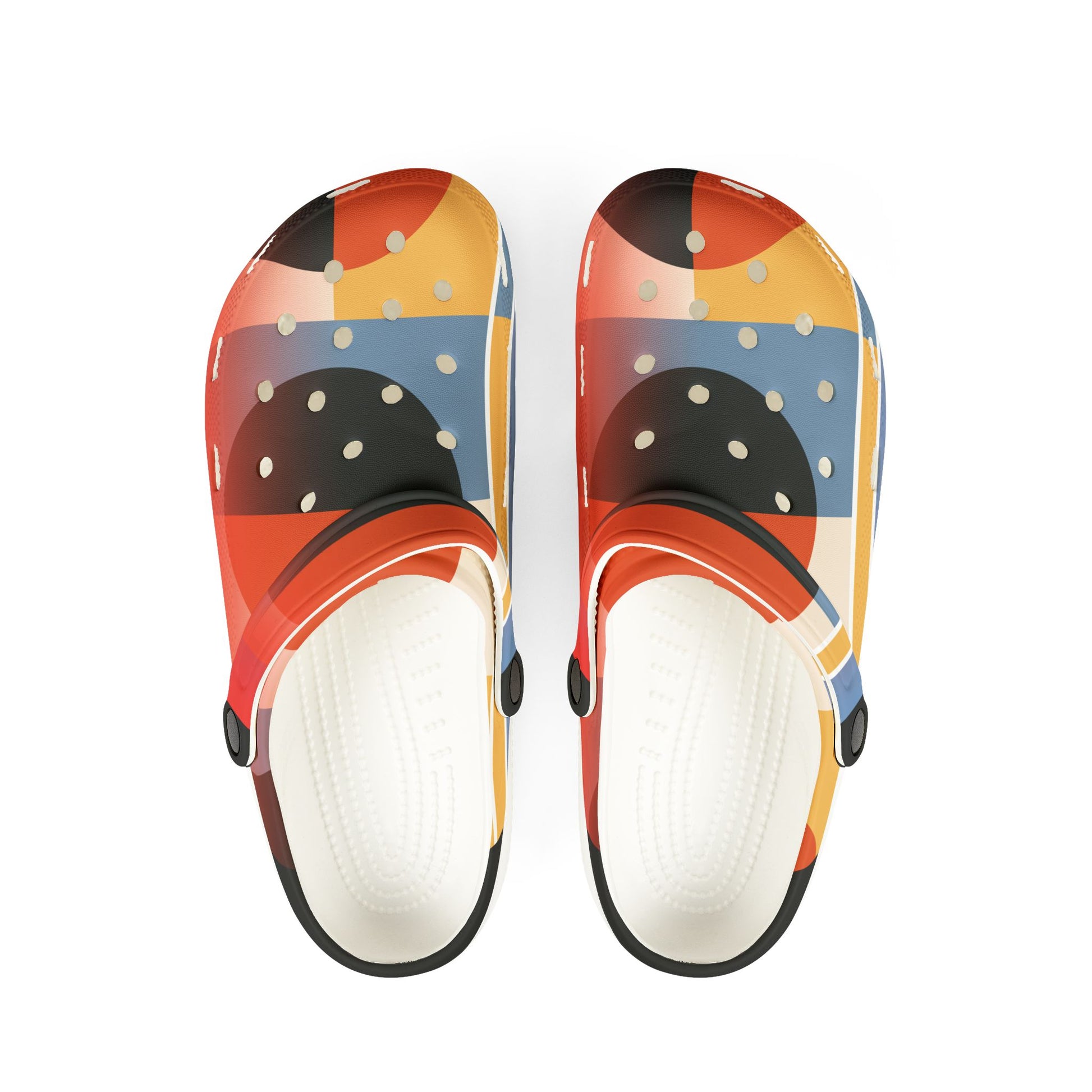 Surf Wear Modern Vintage Graphic Colorful AOP EVA Foam Slippers - Fun and Comfy for Home, Garden, and Festivals, Perfect Gift for Friends and Family