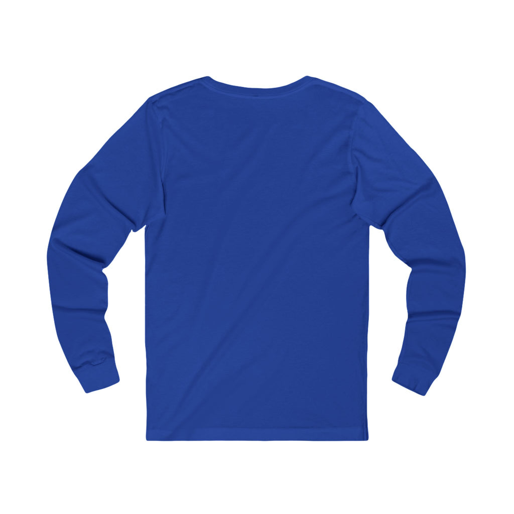 Inspirational Long Sleeve Tee for Faith Lovers, Unisex Jersey Tee, Cozy Casual Wear, Perfect Gift for Holidays, Everyday Comfort