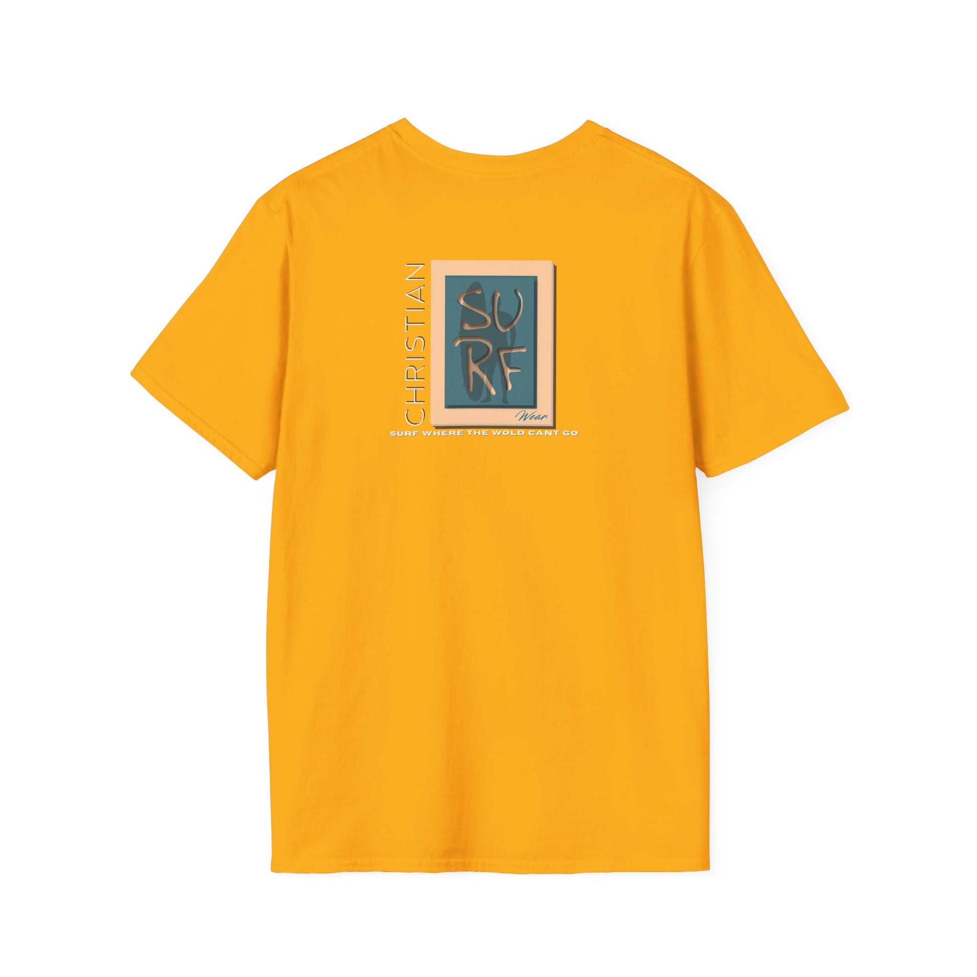 Marlin Graphic Dominion Deep - Unisex Softstyle T-Shirt Florida Marlin Fishing Tee Surfwear | Christian Ocean Apparel, Bold Pursuit Prophetic Vision Divine