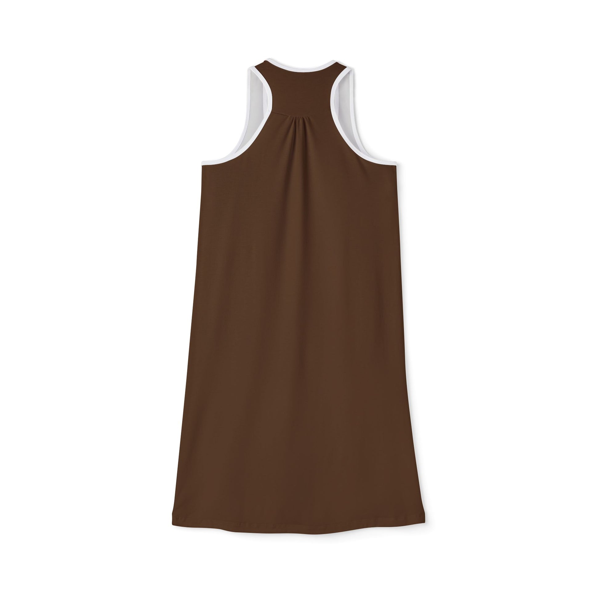 Surf Wear Typography Racerback Dress I Serve a Big God collection