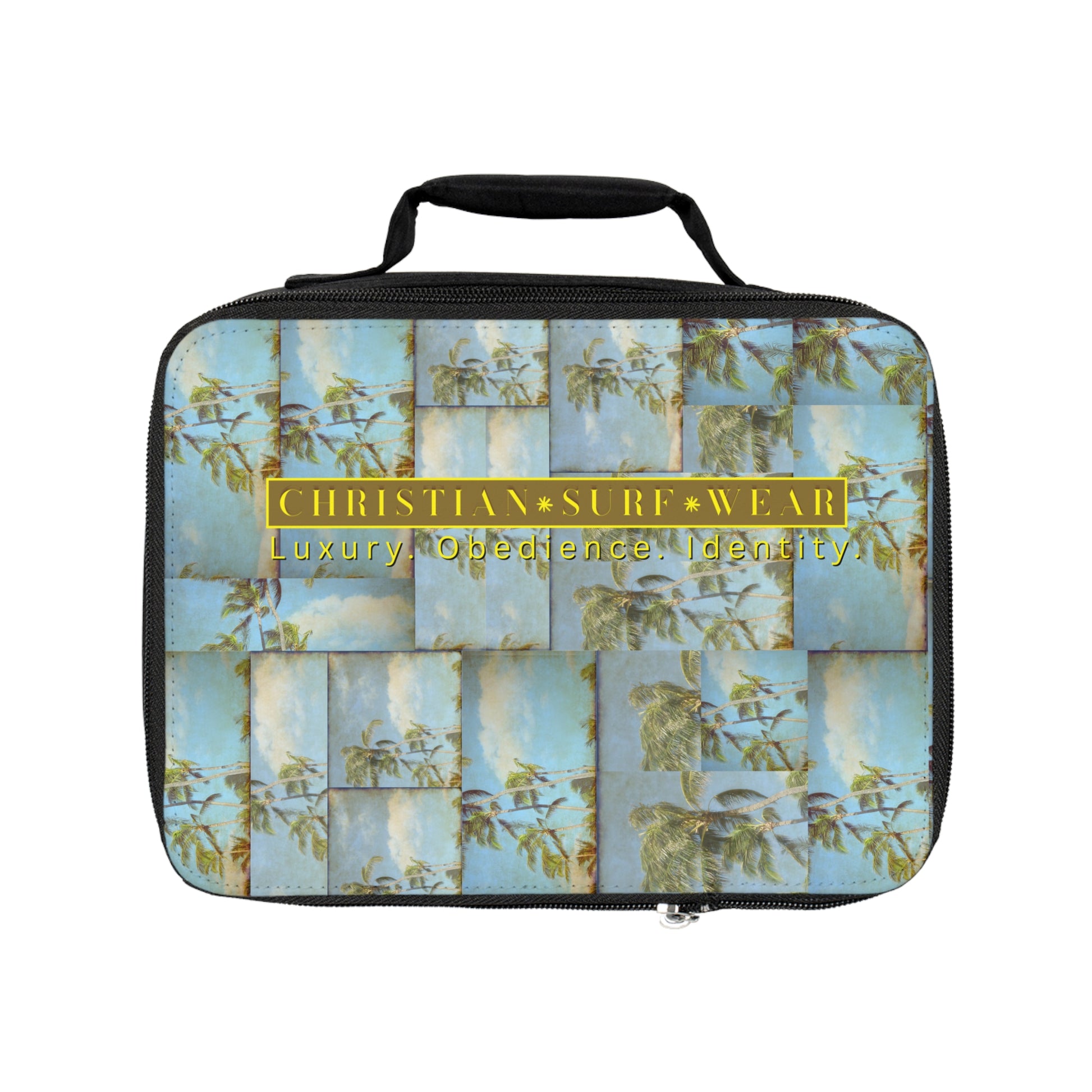 ion Traveler™– Christian Surf Wear Stylish Insulated Lunch Bag | Chic Food Carrier for School, Work, Picnics, Family Outings | Gift for Parents, Students, and Foodies