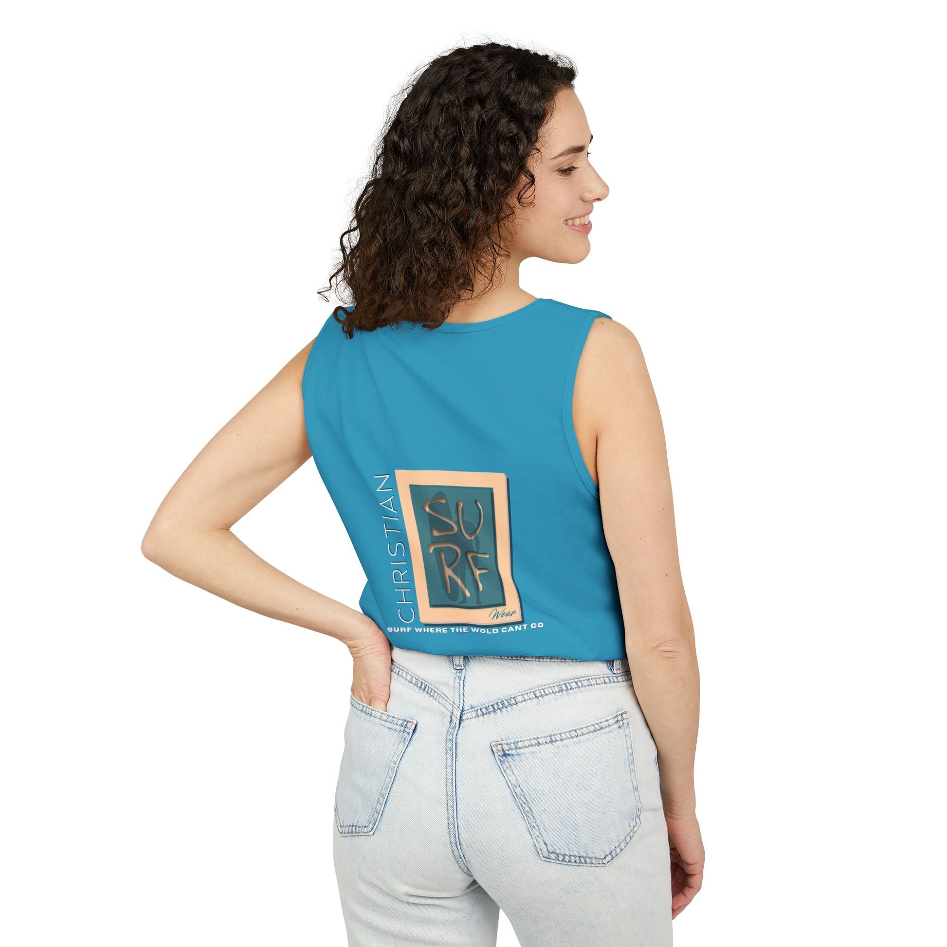 Surf wear  Vintage Florida Fishing Graphic Tank Top, Unisex Summer Top, Beachwear, Surfing Apparel, Vacation Outfit, Gift for Fishermen