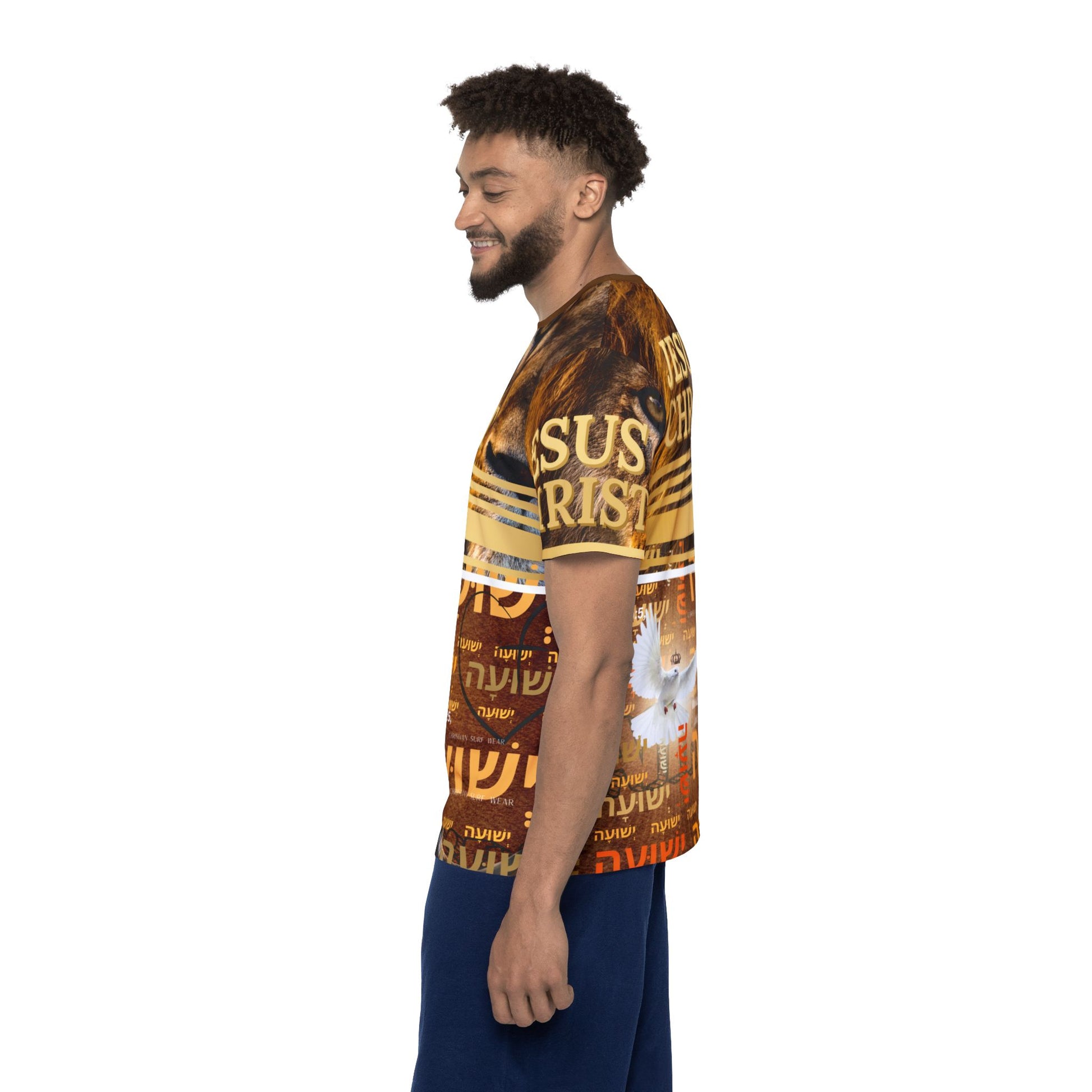 Sports Jersey Lion of the Tribe of Judah Tee | Christian Surf Wear