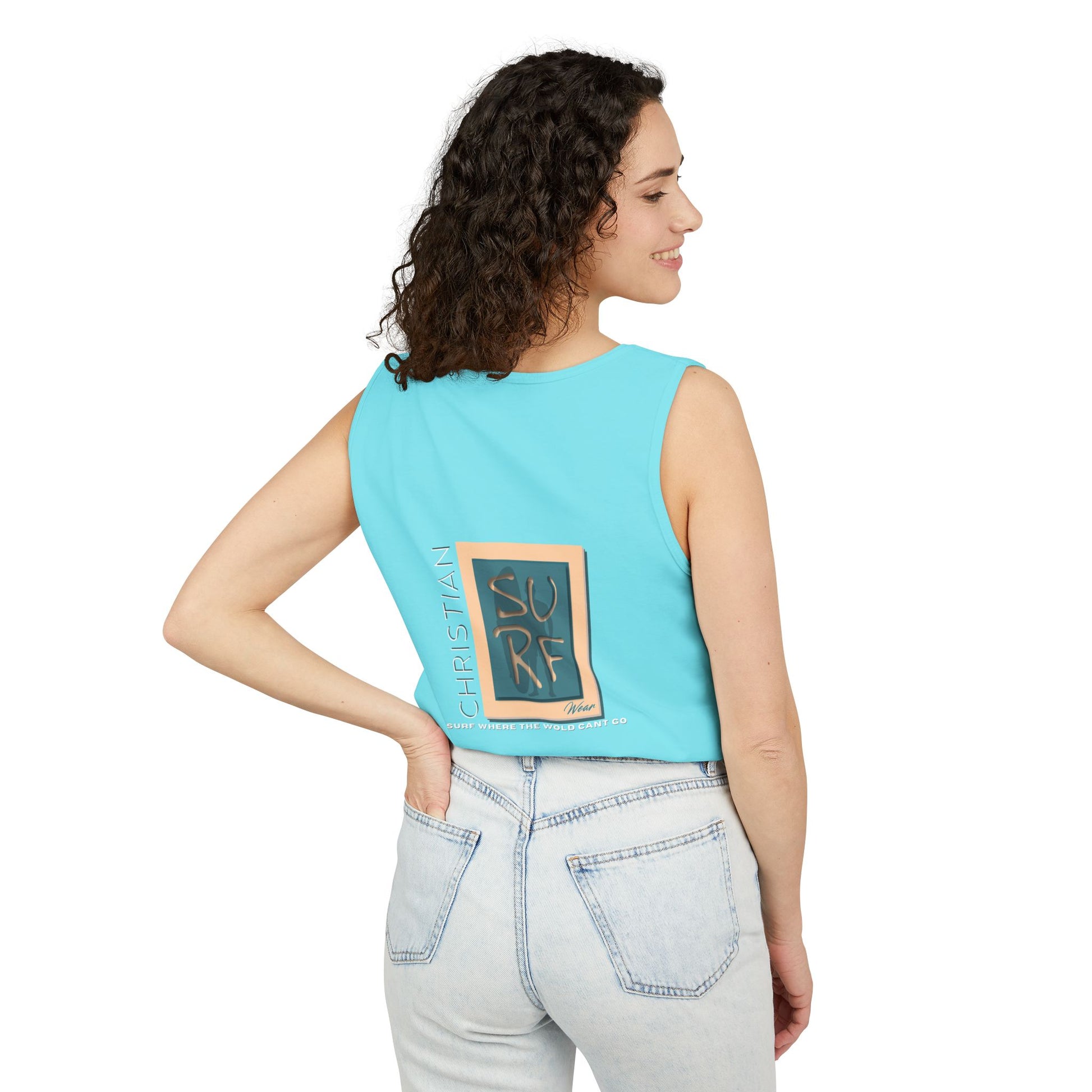 Surf wear  Vintage Florida Fishing Graphic Tank Top, Unisex Summer Top, Beachwear, Surfing Apparel, Vacation Outfit, Gift for Fishermen