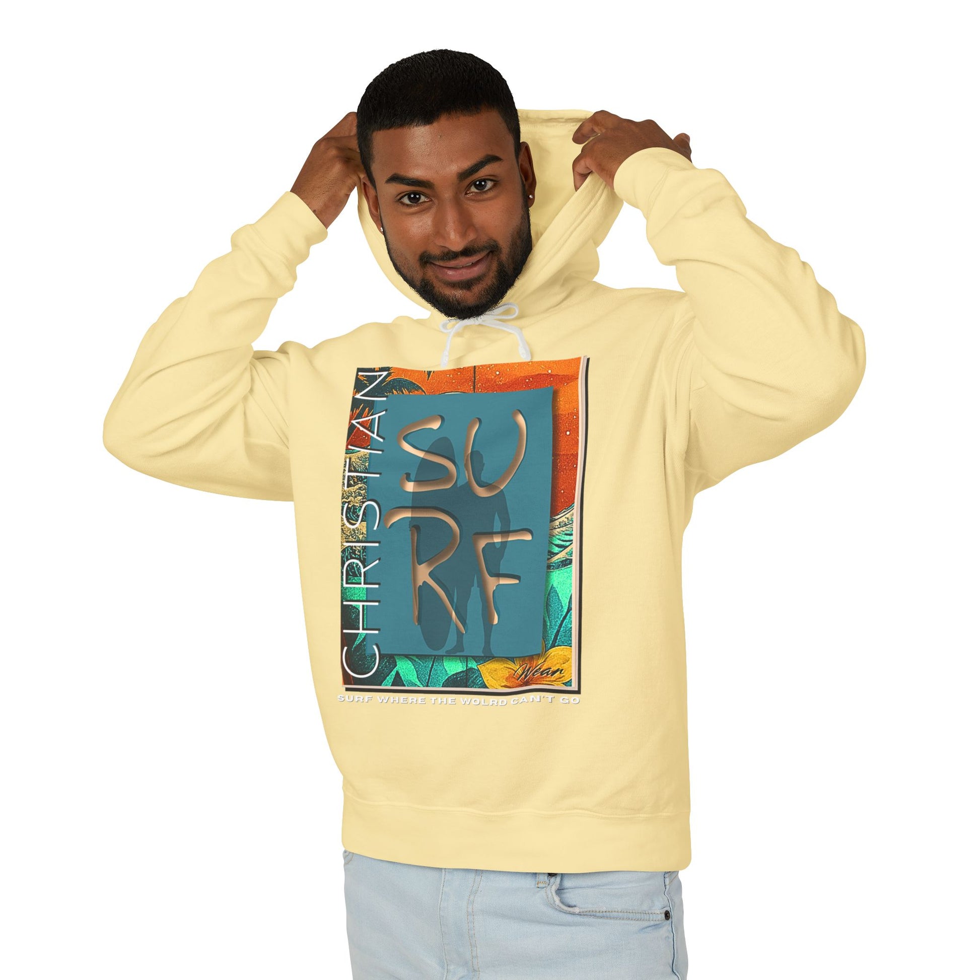 Christian Surf Wear-HERITAGE™ Oversized Print Hoodie — The Mantle of Love