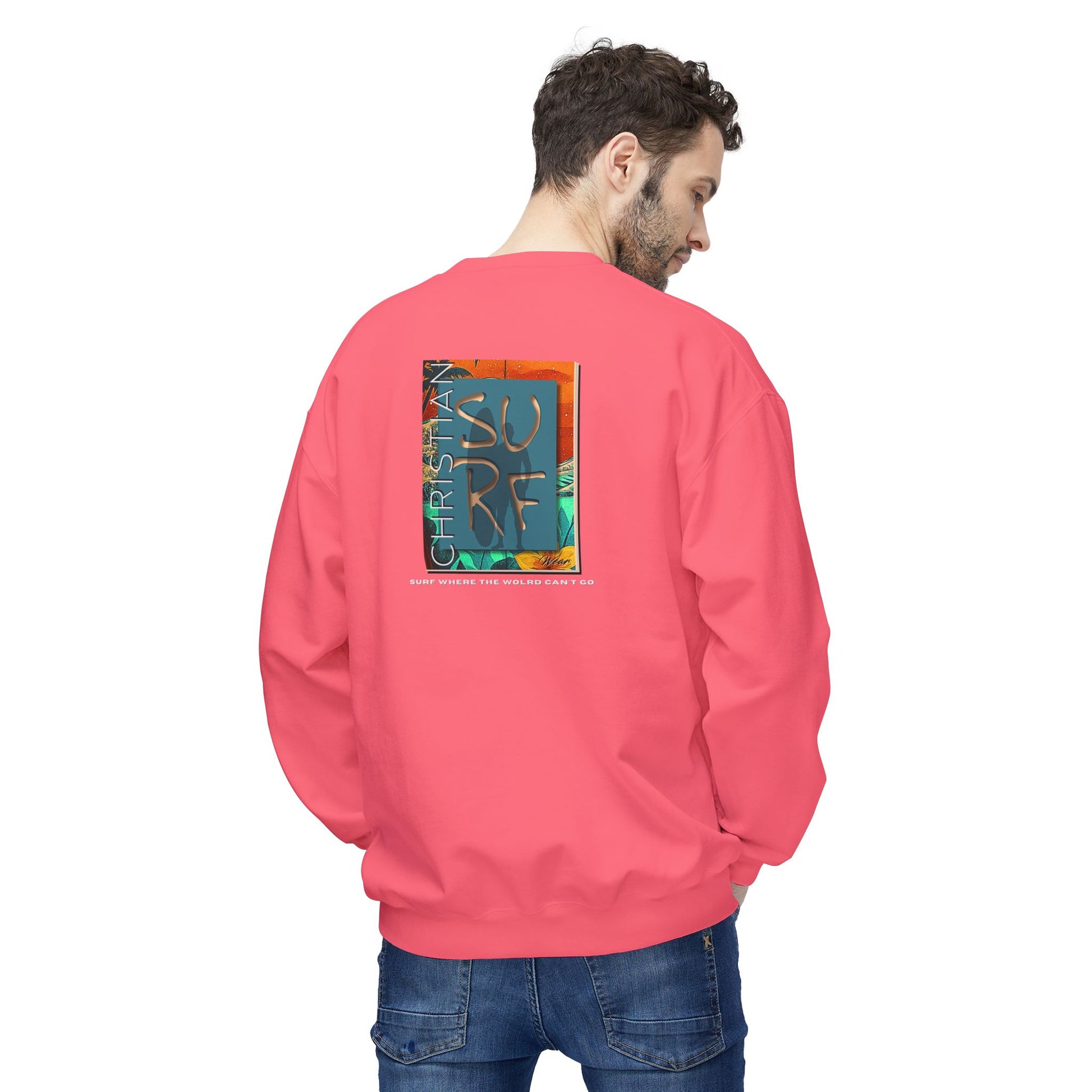 Christian Surf Wear Sweatshirt | Move by Faith Street Edition