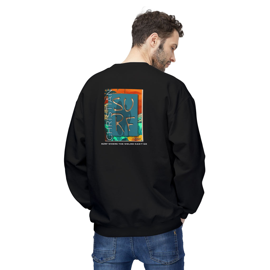 Christian Surf Wear Sweatshirt | Move by Faith Street Edition