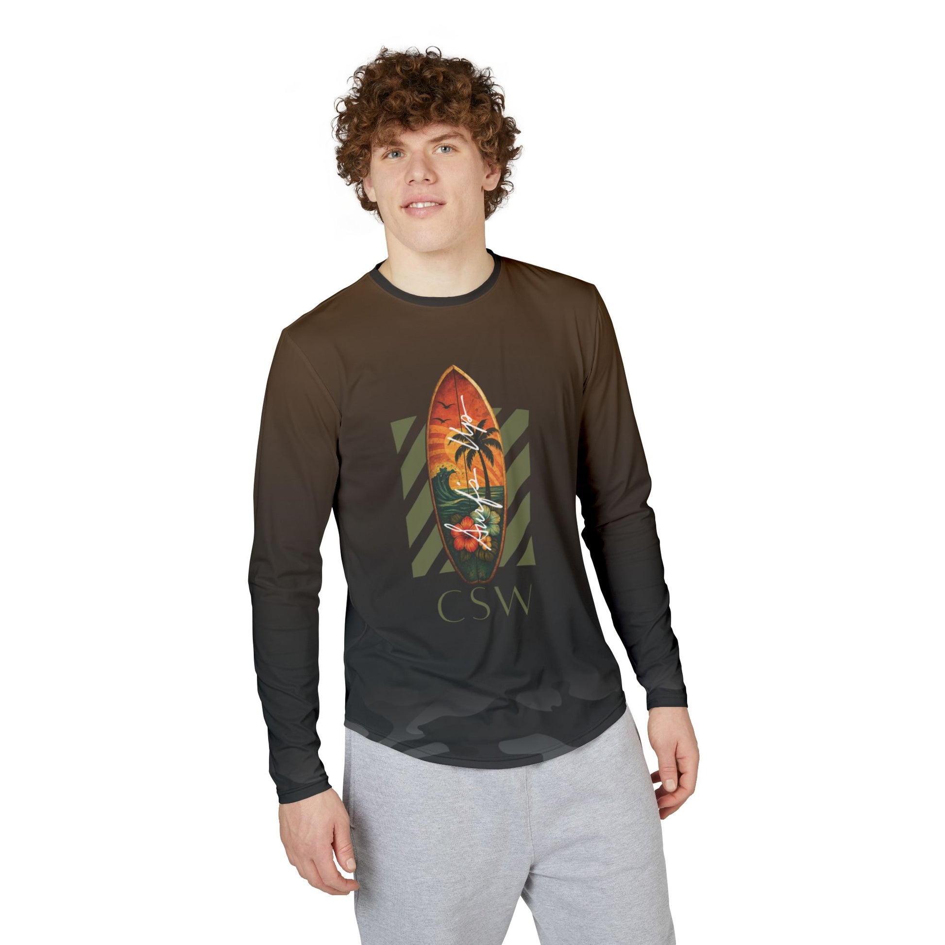 Christian Surf Wear Men's UV Protection Surf Shirt