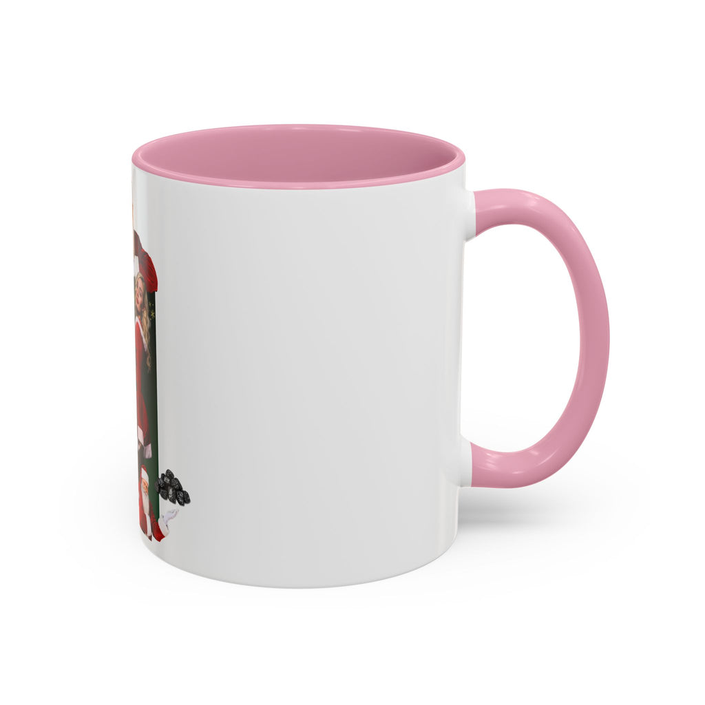 Christmas Santa & Sexy Mrs. Claus Coffee Mug (11oz/15oz) - 'Merry Christmas' Holiday Gift