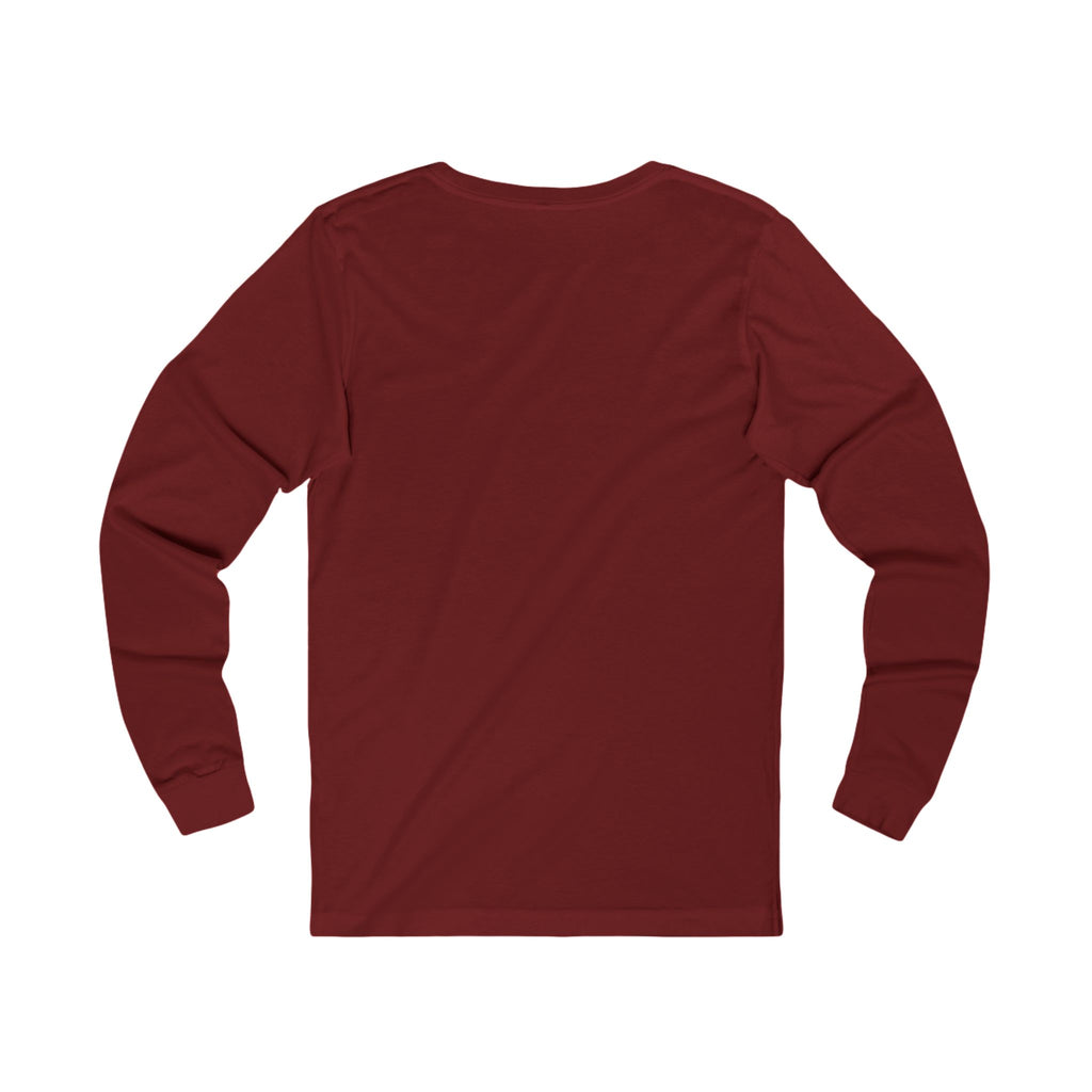 Inspirational Long Sleeve Tee for Faith Lovers, Unisex Jersey Tee, Cozy Casual Wear, Perfect Gift for Holidays, Everyday Comfort
