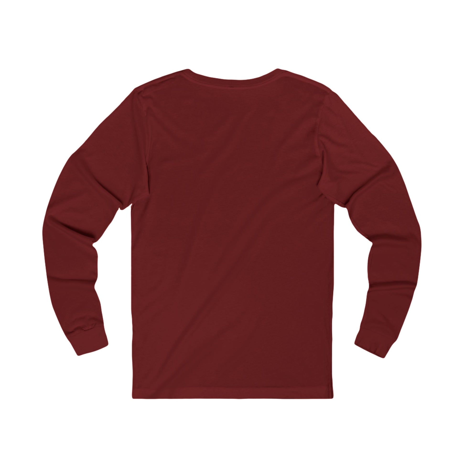 Inspirational Long Sleeve Tee for Faith Lovers, Unisex Jersey Tee, Cozy Casual Wear, Perfect Gift for Holidays, Everyday Comfort