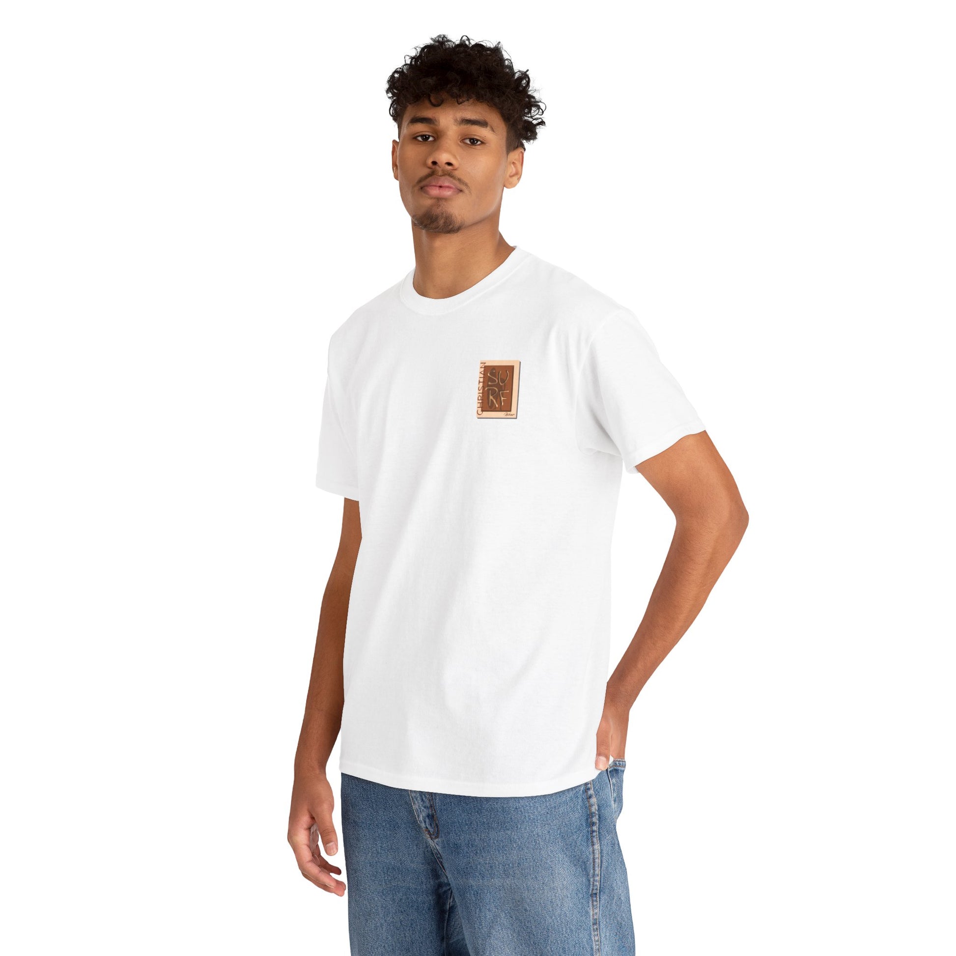 Unisex Heavy Cotton Tee - Casual Comfort, Gift for Him/Her, Everyday Wear, Relaxed Fit, Perfect for Summer