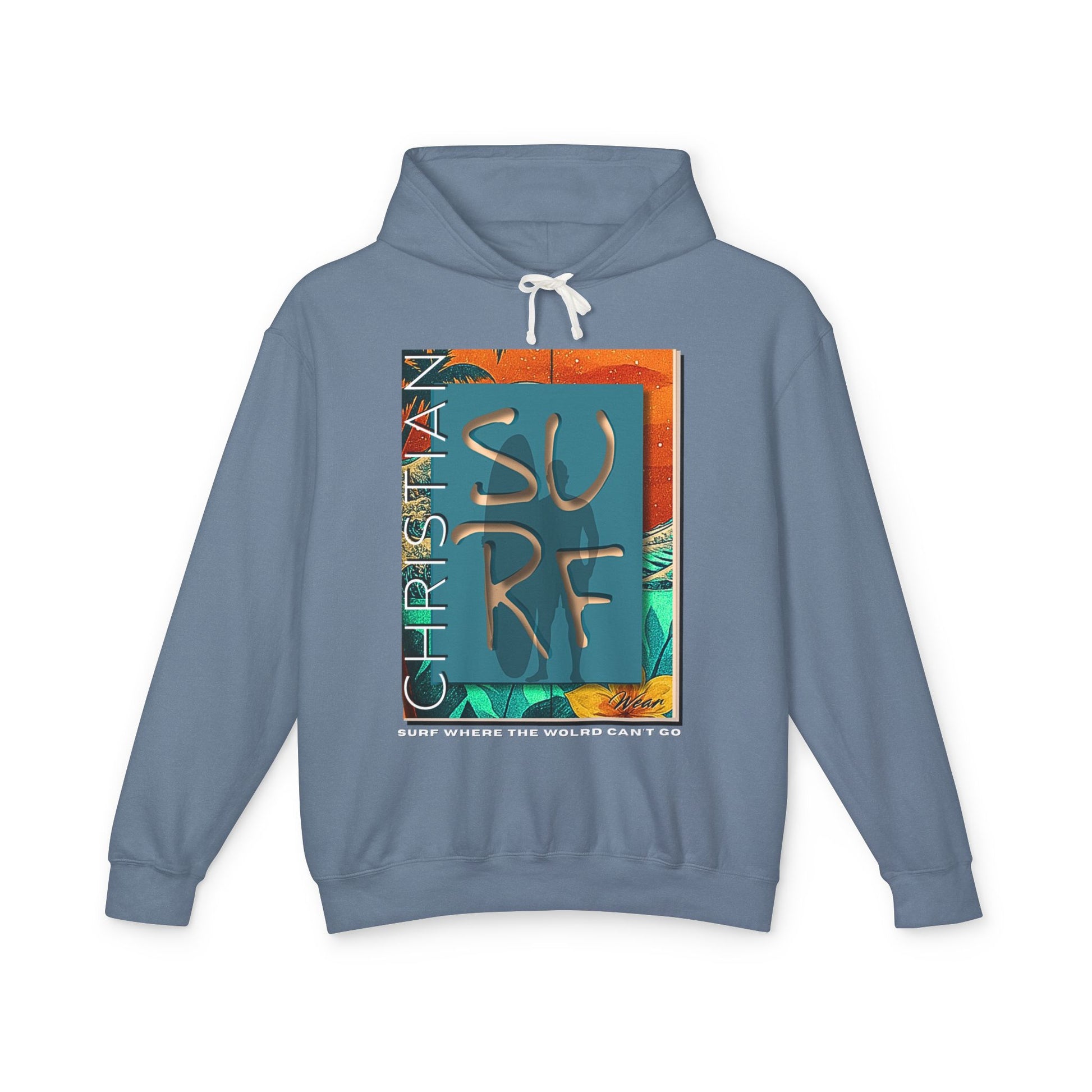 Christian Surf Wear-HERITAGE™ Oversized Print Hoodie — The Mantle of Love