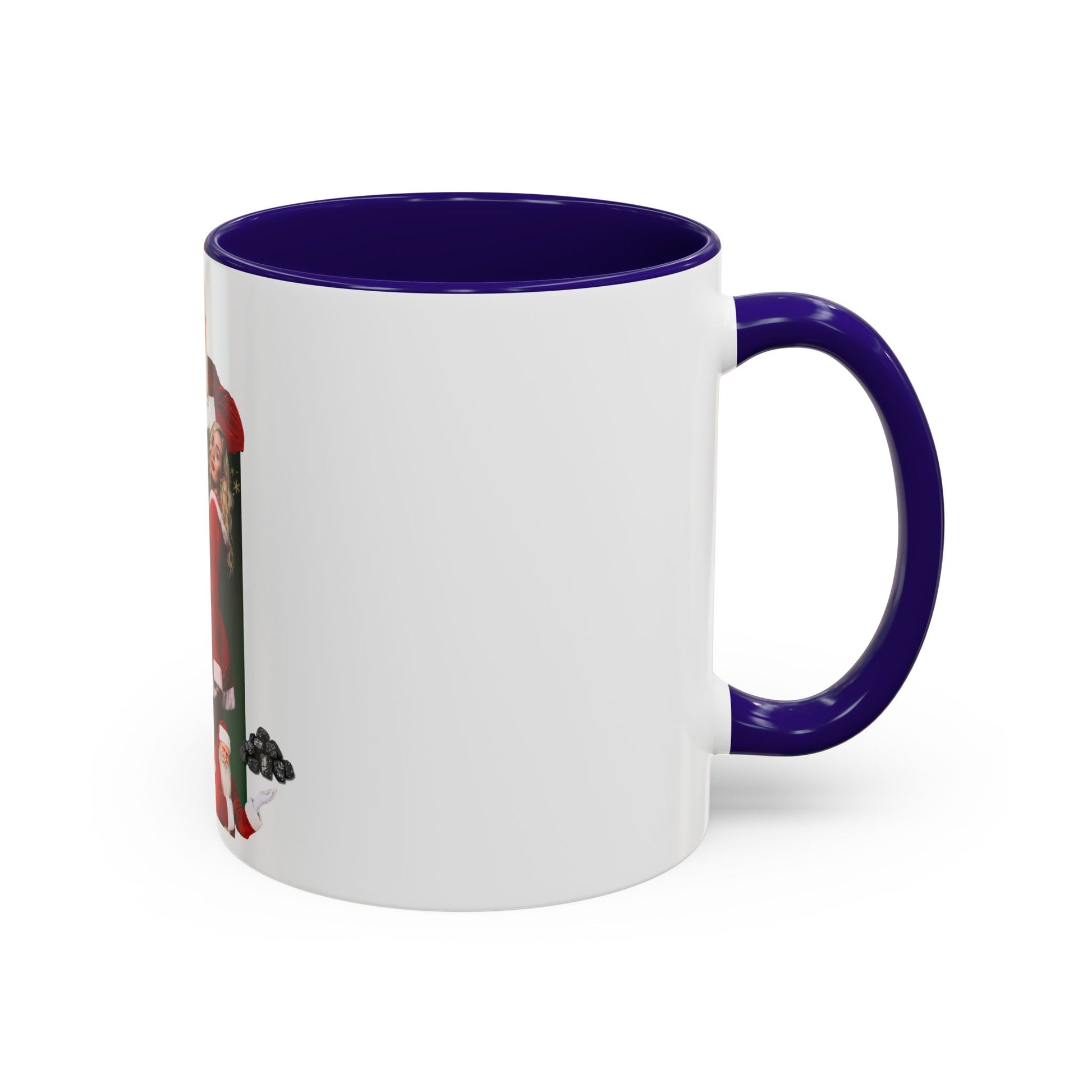 Christmas Santa & Sexy Mrs. Claus Coffee Mug (11oz/15oz) - 'Merry Christmas' Holiday Gift