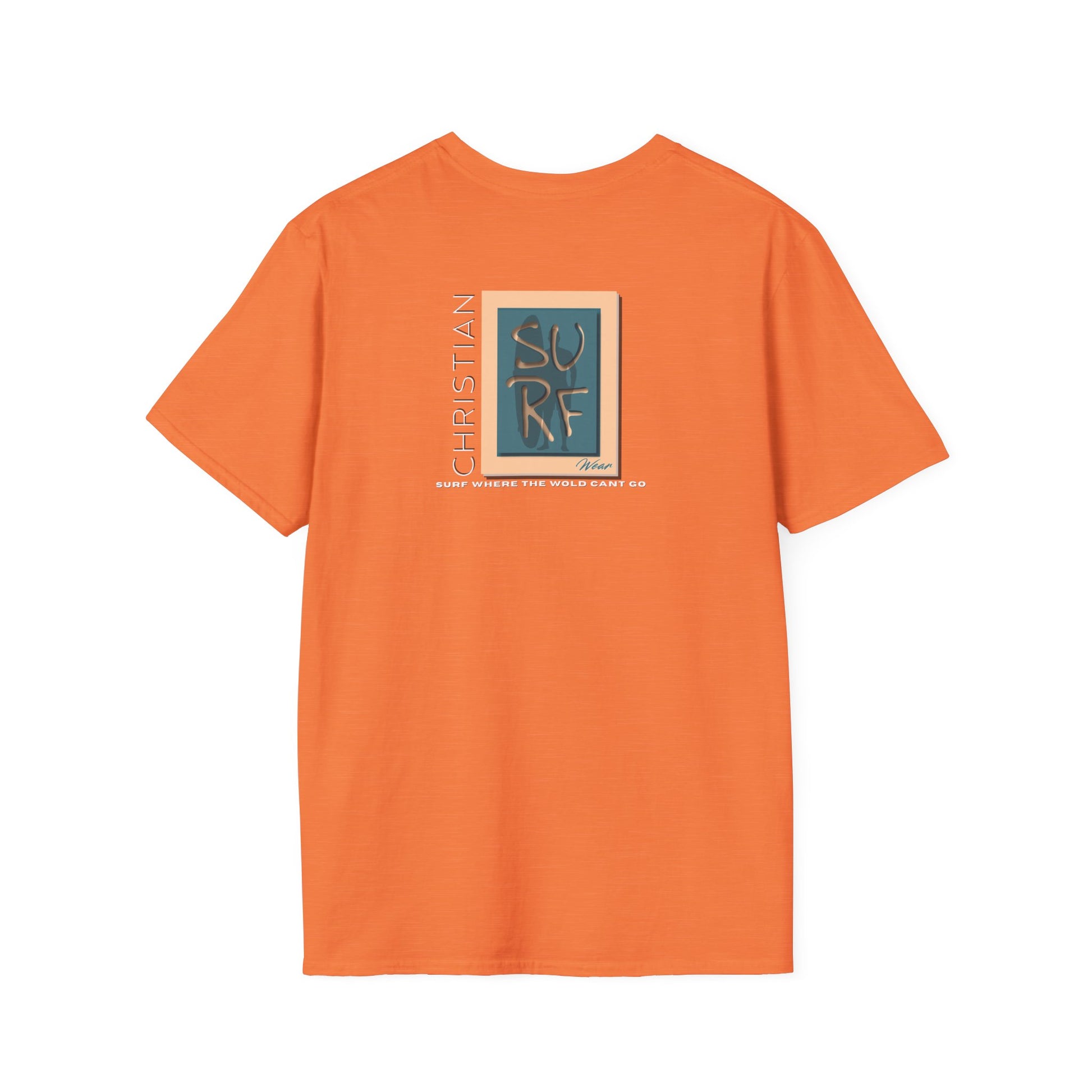 Marlin Graphic Dominion Deep - Unisex Softstyle T-Shirt Florida Marlin Fishing Tee Surfwear | Christian Ocean Apparel, Bold Pursuit Prophetic Vision Divine