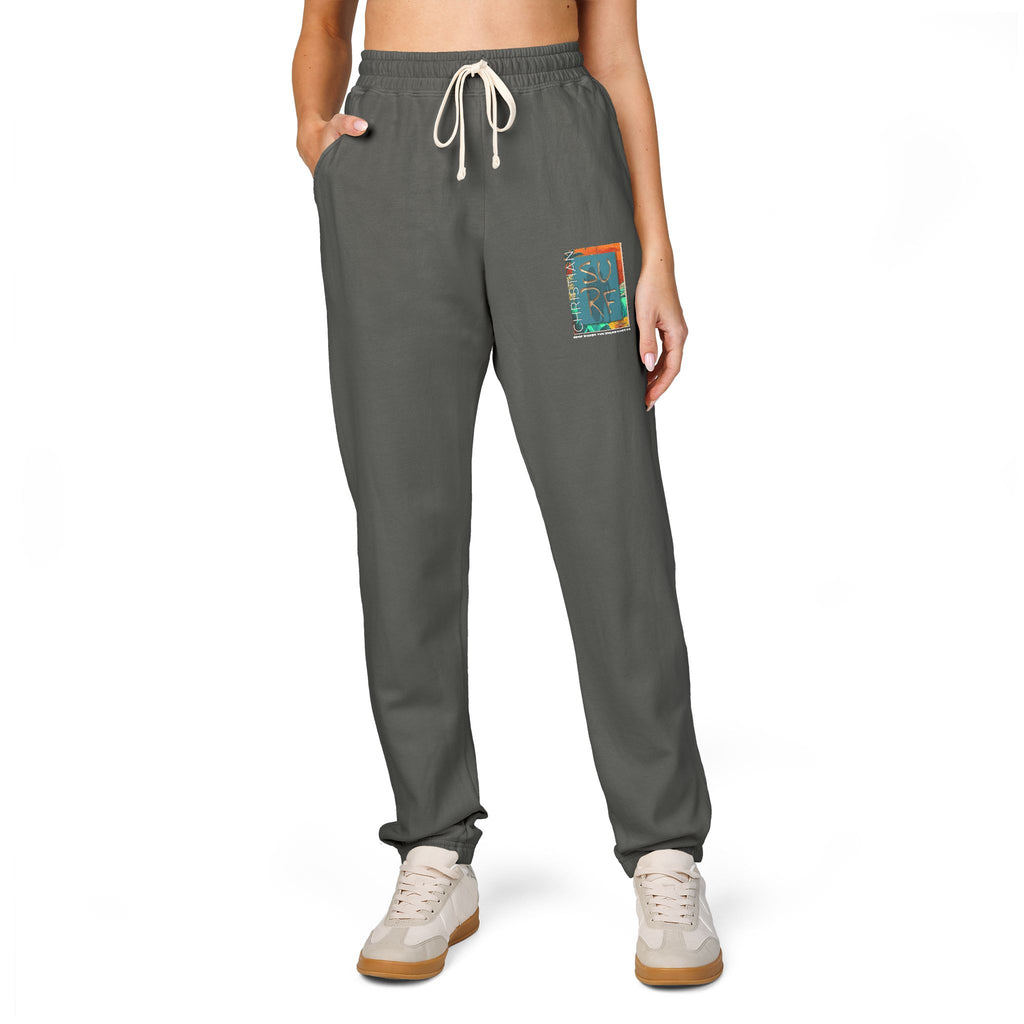 Christian Surf Wear® Heritage Joggers Cozy Flec with  ibrant Design.