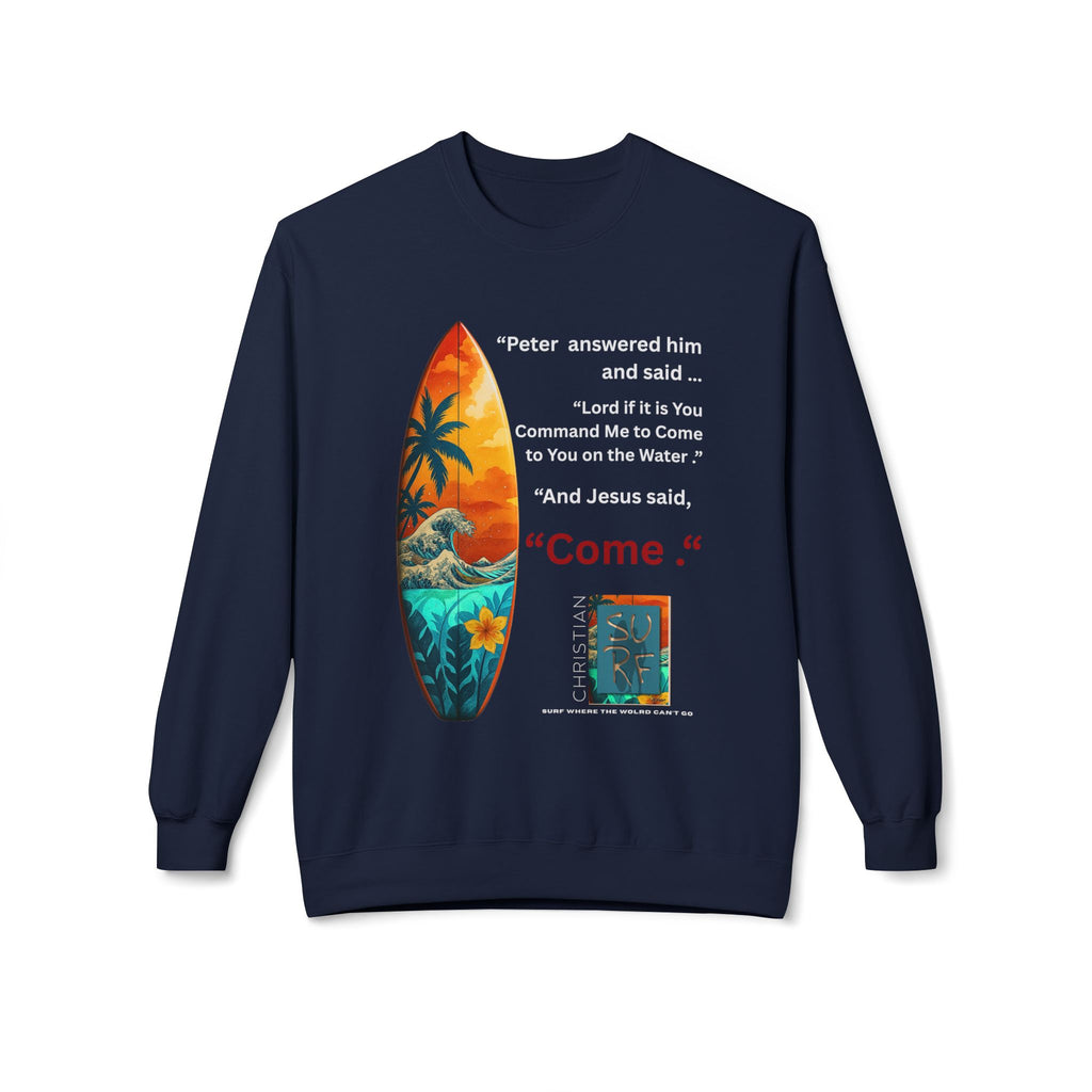 Christian Surf Wear Sweatshirt | Move by Faith Street Edition