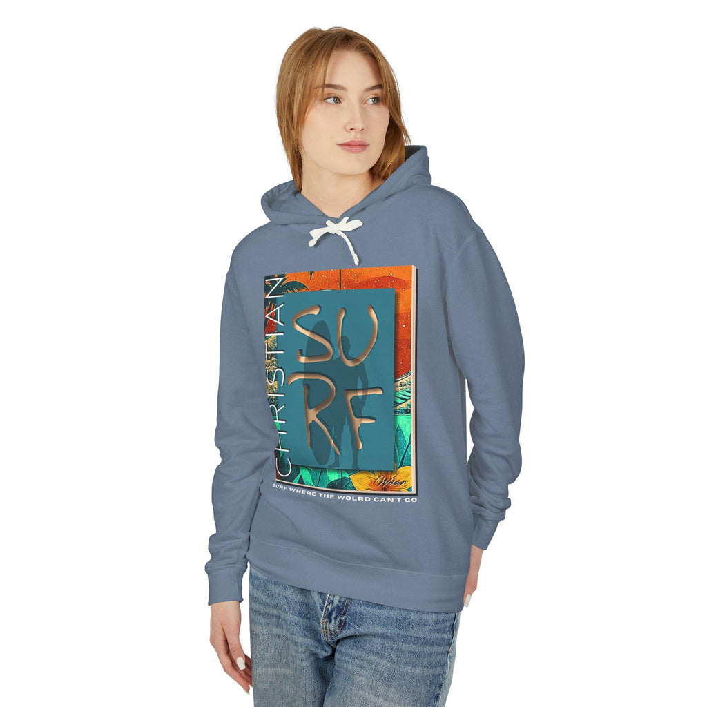 Christian Surf Wear-HERITAGE™ Oversized Print Hoodie — The Mantle of Love