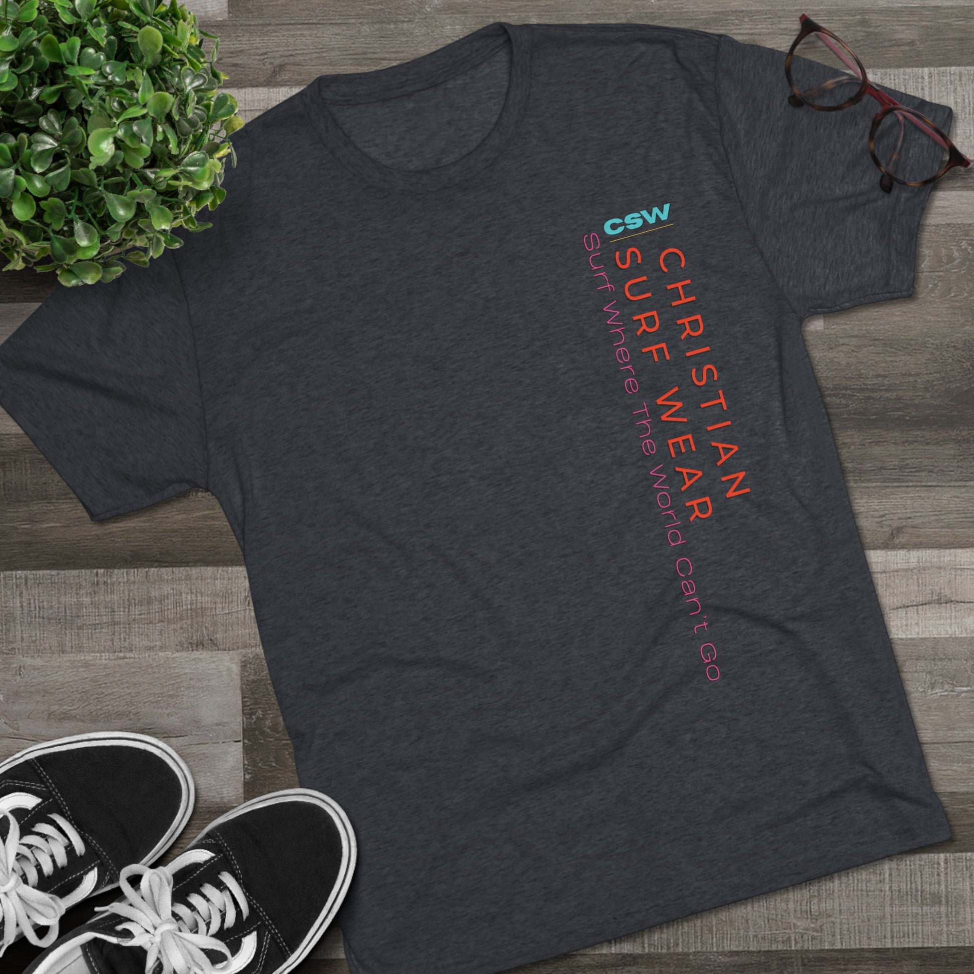 Miami Beach Christian Surf Wear Unisex Tee, Retro Beach Fashion, Summer Vibes, Gift for Surfers, Vacation Wardrobe, Casual Style