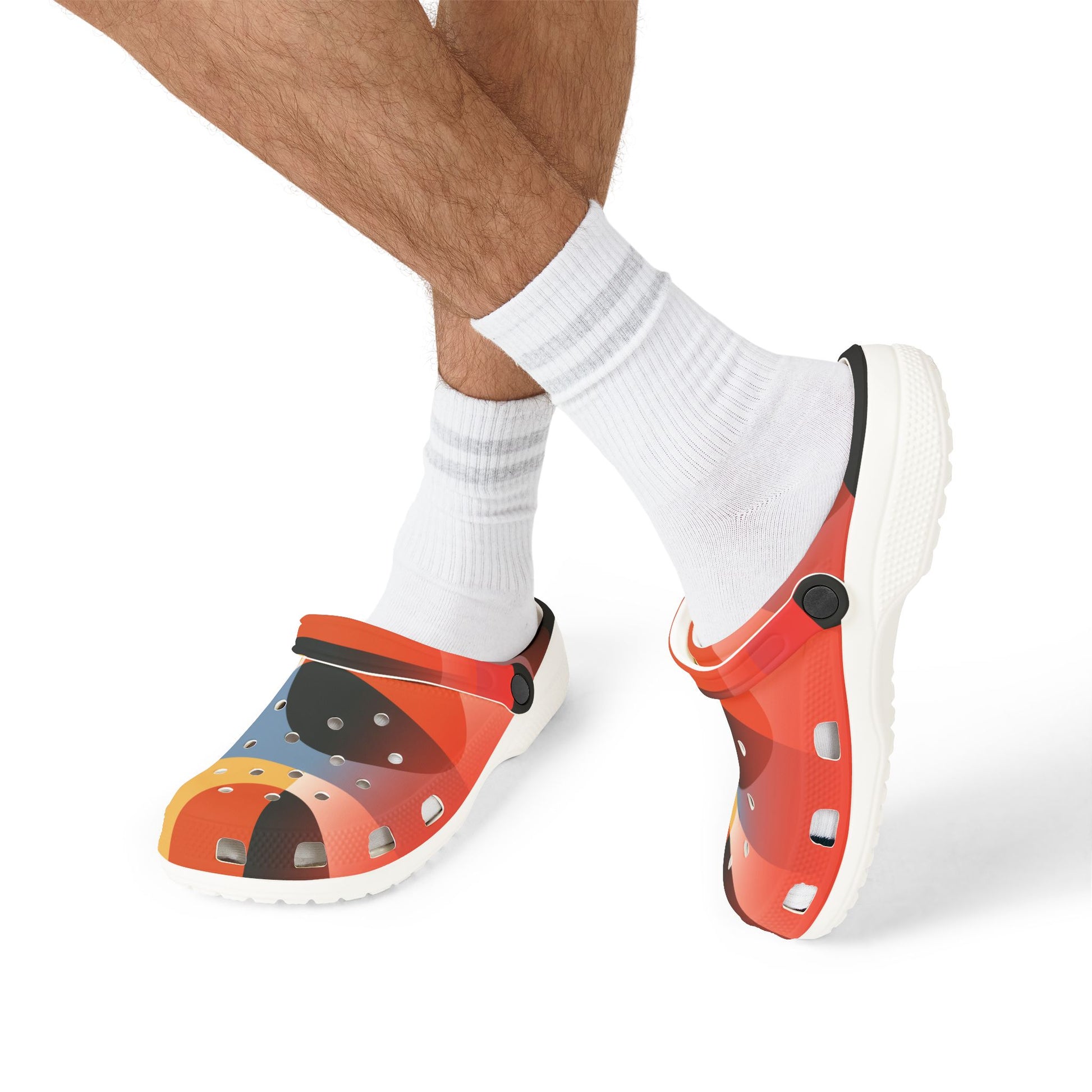 Surf Wear Modern Vintage Graphic Colorful AOP EVA Foam Slippers - Fun and Comfy for Home, Garden, and Festivals, Perfect Gift for Friends and Family