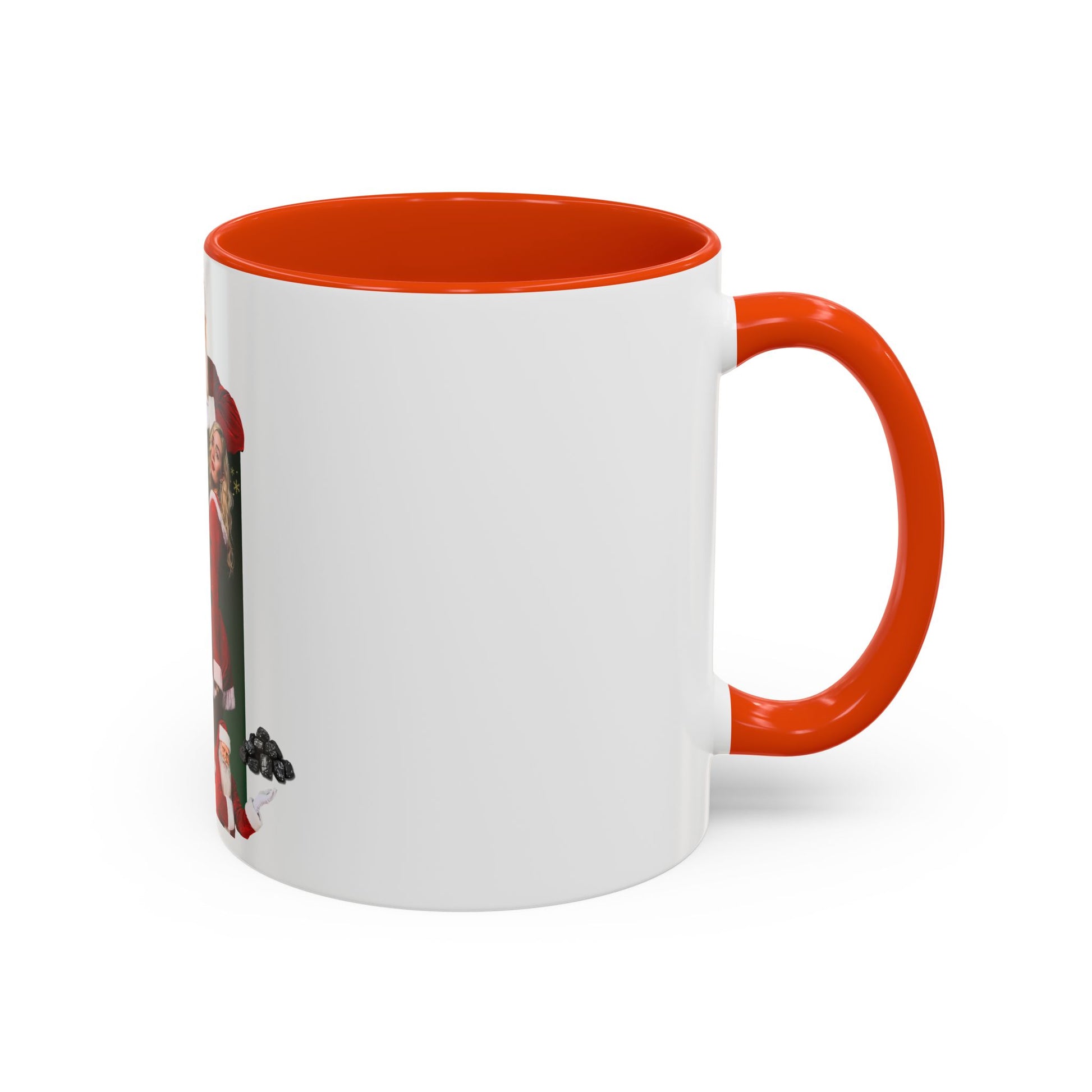 Christmas Santa & Sexy Mrs. Claus Coffee Mug (11oz/15oz) - 'Merry Christmas' Holiday Gift