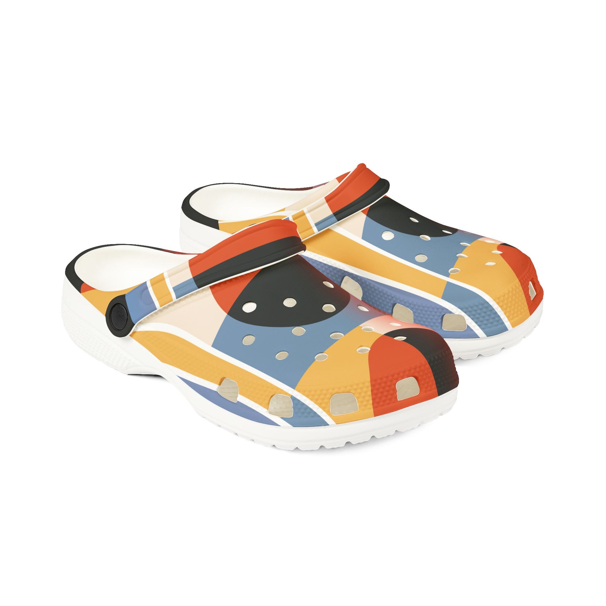 Surf Wear Modern Vintage Graphic Colorful AOP EVA Foam Slippers - Fun and Comfy for Home, Garden, and Festivals, Perfect Gift for Friends and Family
