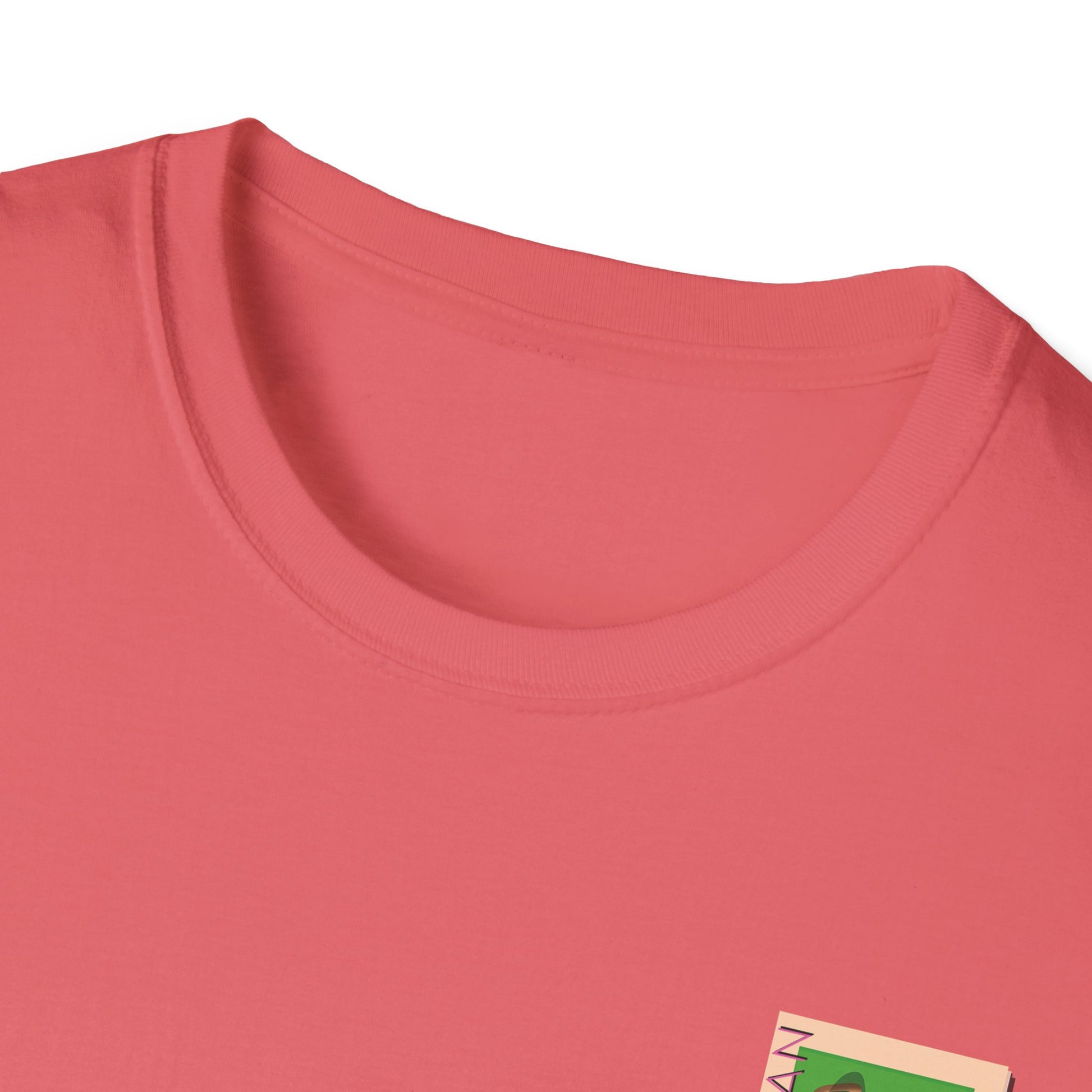 Christian Surf Wear Nature-Inspired Unisex Softstyle Classic T-Shirt | Eco-Friendly Gift, Casual Wear, Graphic Tee, Organic Cotton Tee, Outdoor Adventure Top