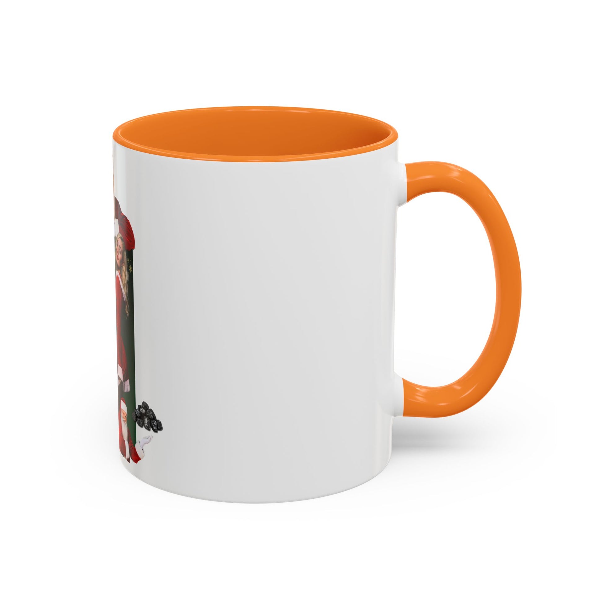 Christmas Santa & Sexy Mrs. Claus Coffee Mug (11oz/15oz) - 'Merry Christmas' Holiday Gift