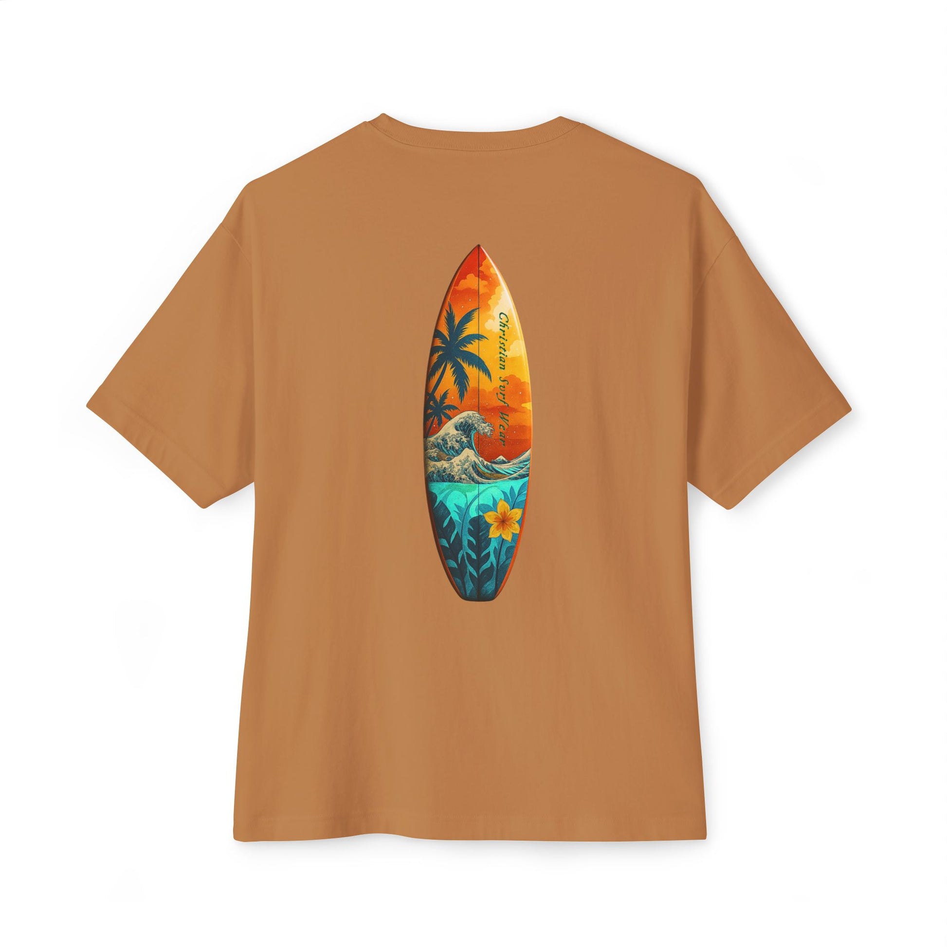 Beach Vibe Oversized Tee, Unisex Summer Shirt, Surfing Tee, Relaxed Fit T-Shirt, Casual Beachwear, Fun Graphic Tee