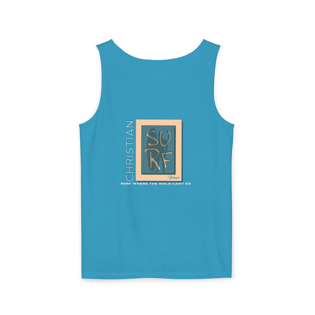 Vintage Florida Tuna Fishing Tank Top, Unisex Summer Beachwear, Surfing Gift for Fishermen, Surf Apparel, Vacation Outfit