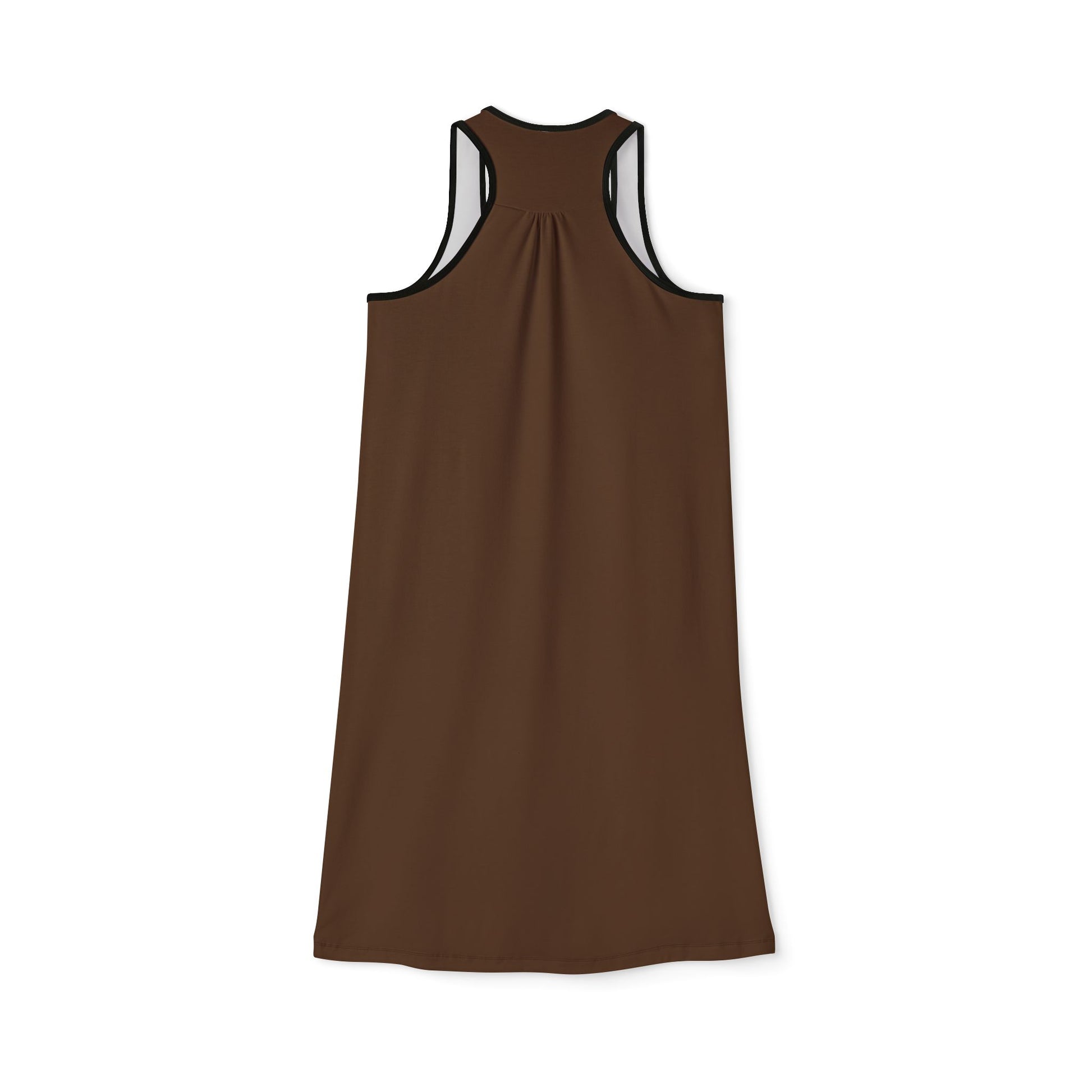 Surf Wear Typography Racerback Dress I Serve a Big God collection