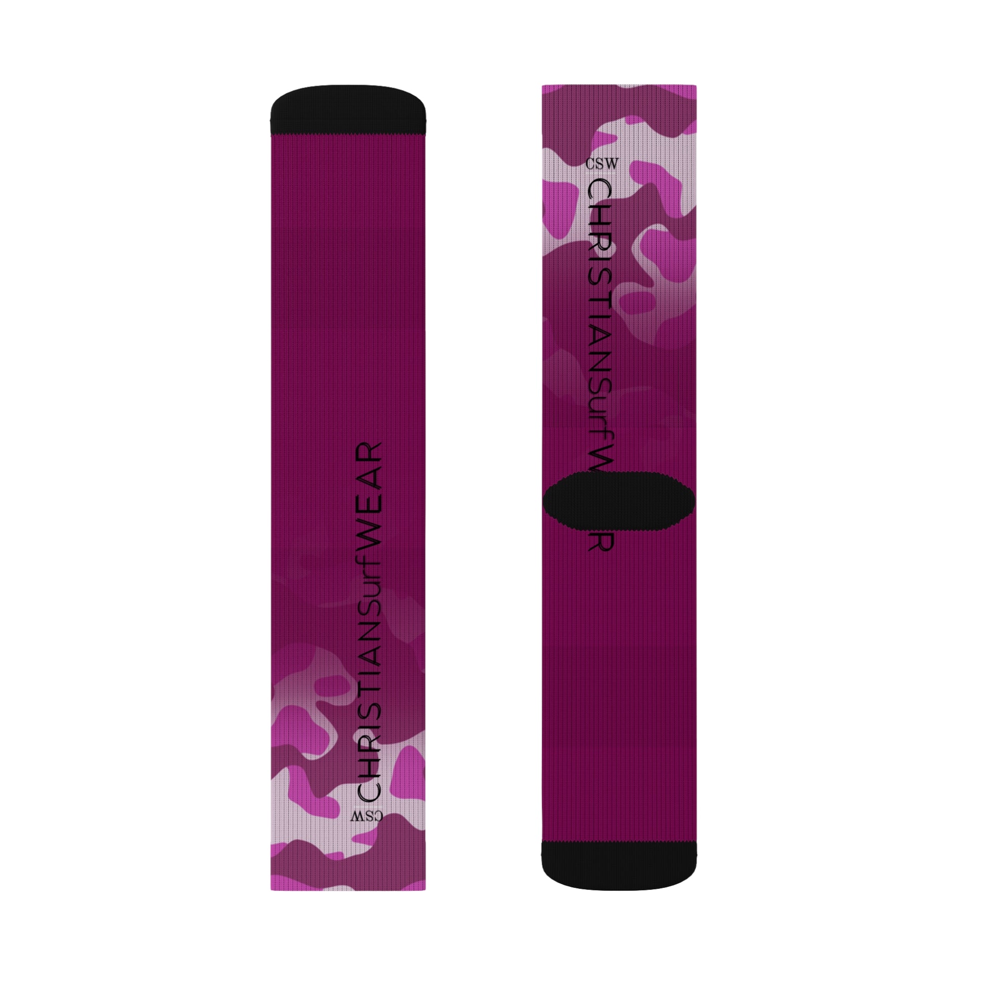 Christian Surf Wear Vintage Militant Stylish Sublimation Socks
