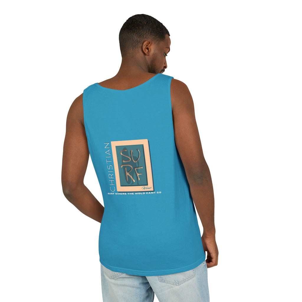 Vintage Florida Tuna Fishing Tank Top, Unisex Summer Beachwear, Surfing Gift for Fishermen, Surf Apparel, Vacation Outfit