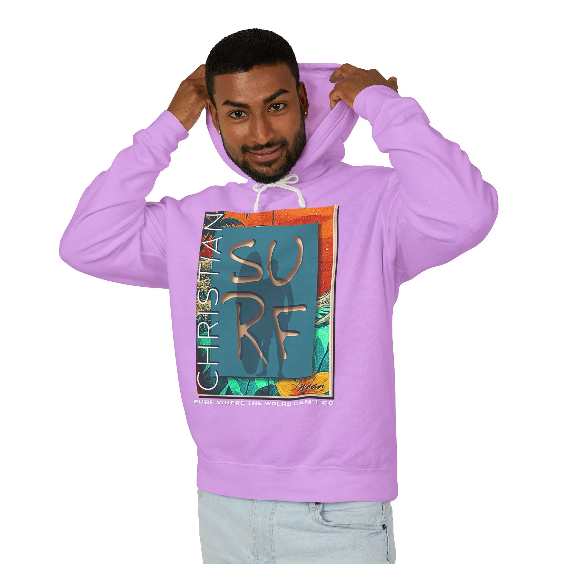 Christian Surf Wear-HERITAGE™ Oversized Print Hoodie — The Mantle of Love