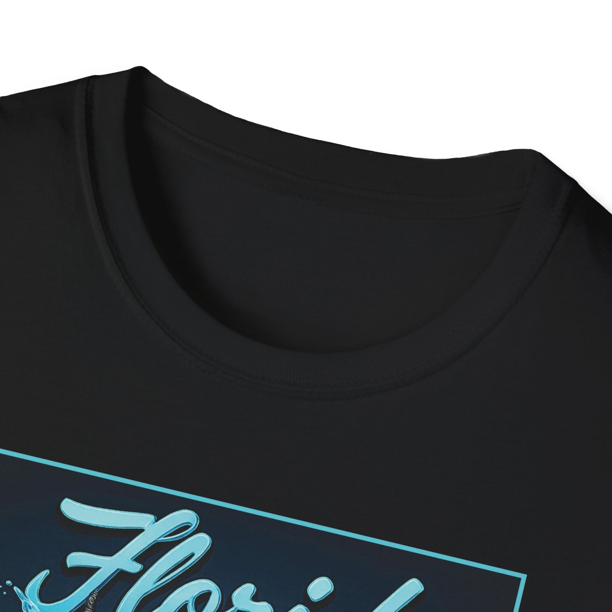Marlin Graphic Dominion Deep - Unisex Softstyle T-Shirt Florida Marlin Fishing Tee Surfwear | Christian Ocean Apparel, Bold Pursuit Prophetic Vision Divine