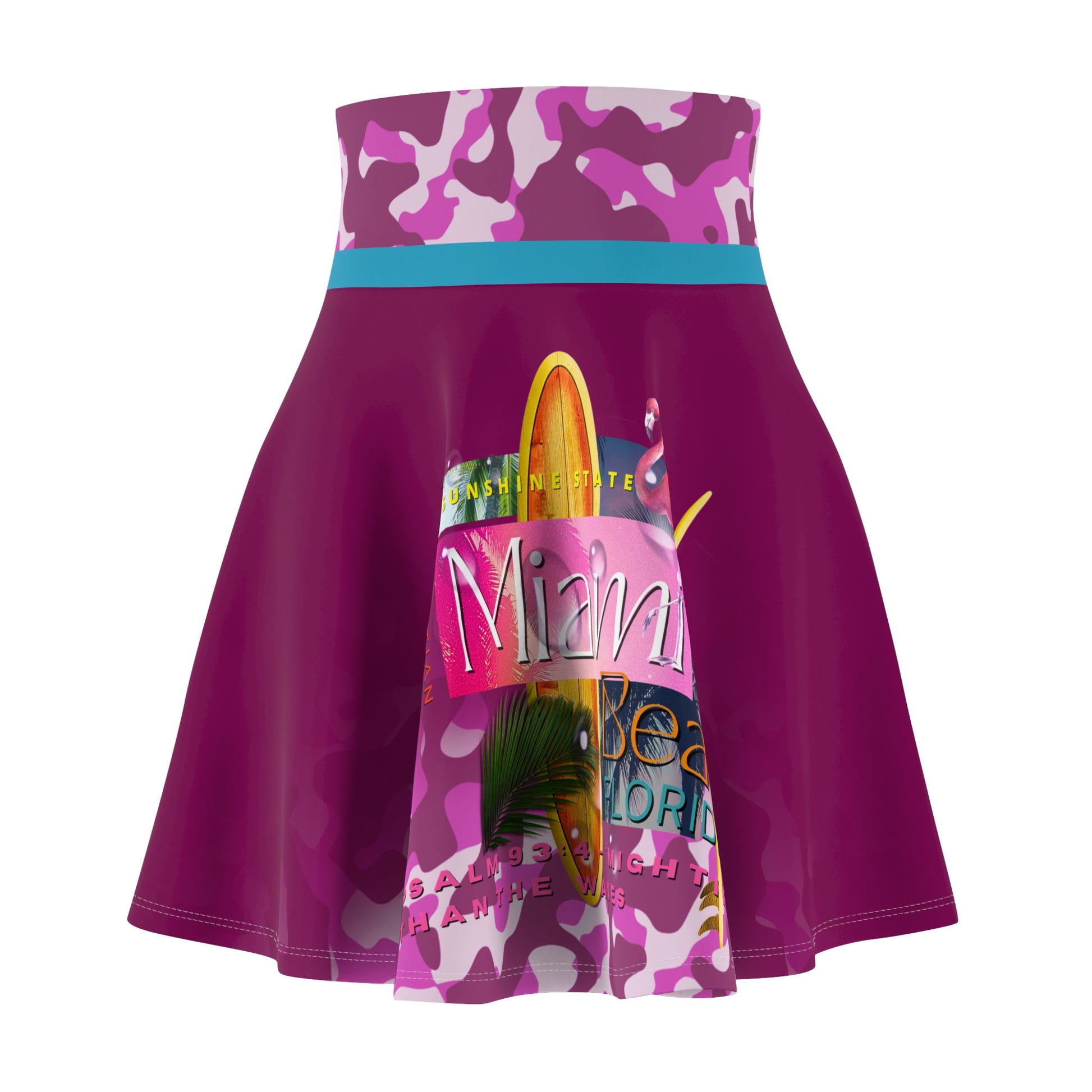 Christian Surf Wear Vintage Militant Stylish Women's Skater Skirt, Fun Summer Skirt, Casual Skirt for Beach, Cute Outfit for Vacations, Flowy Skirt for Parties, Vibrant [...]