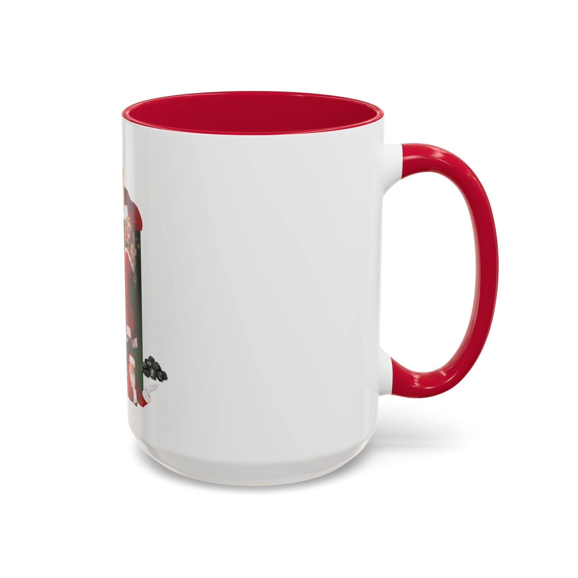 Christmas Santa & Sexy Mrs. Claus Coffee Mug (11oz/15oz) - 'Merry Christmas' Holiday Gift