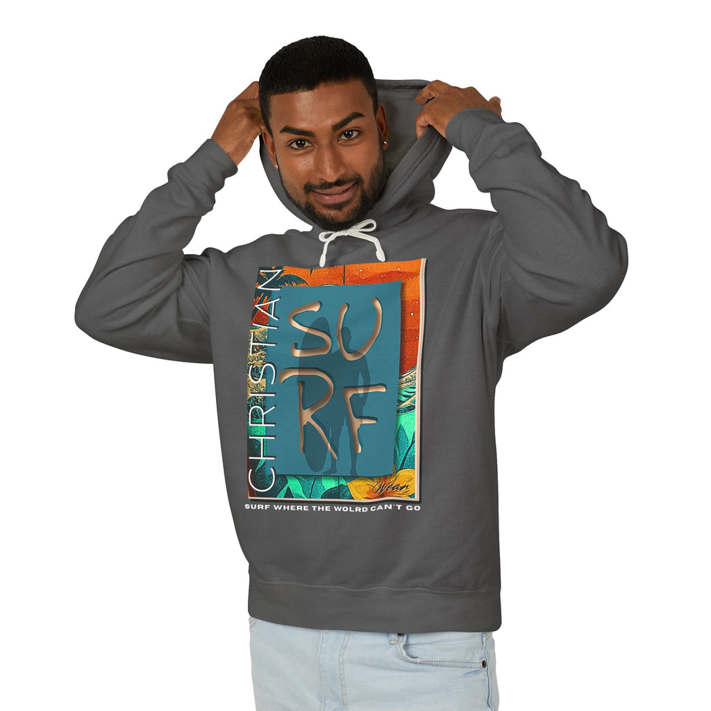 Christian Surf Wear-HERITAGE™ Oversized Print Hoodie — The Mantle of Love