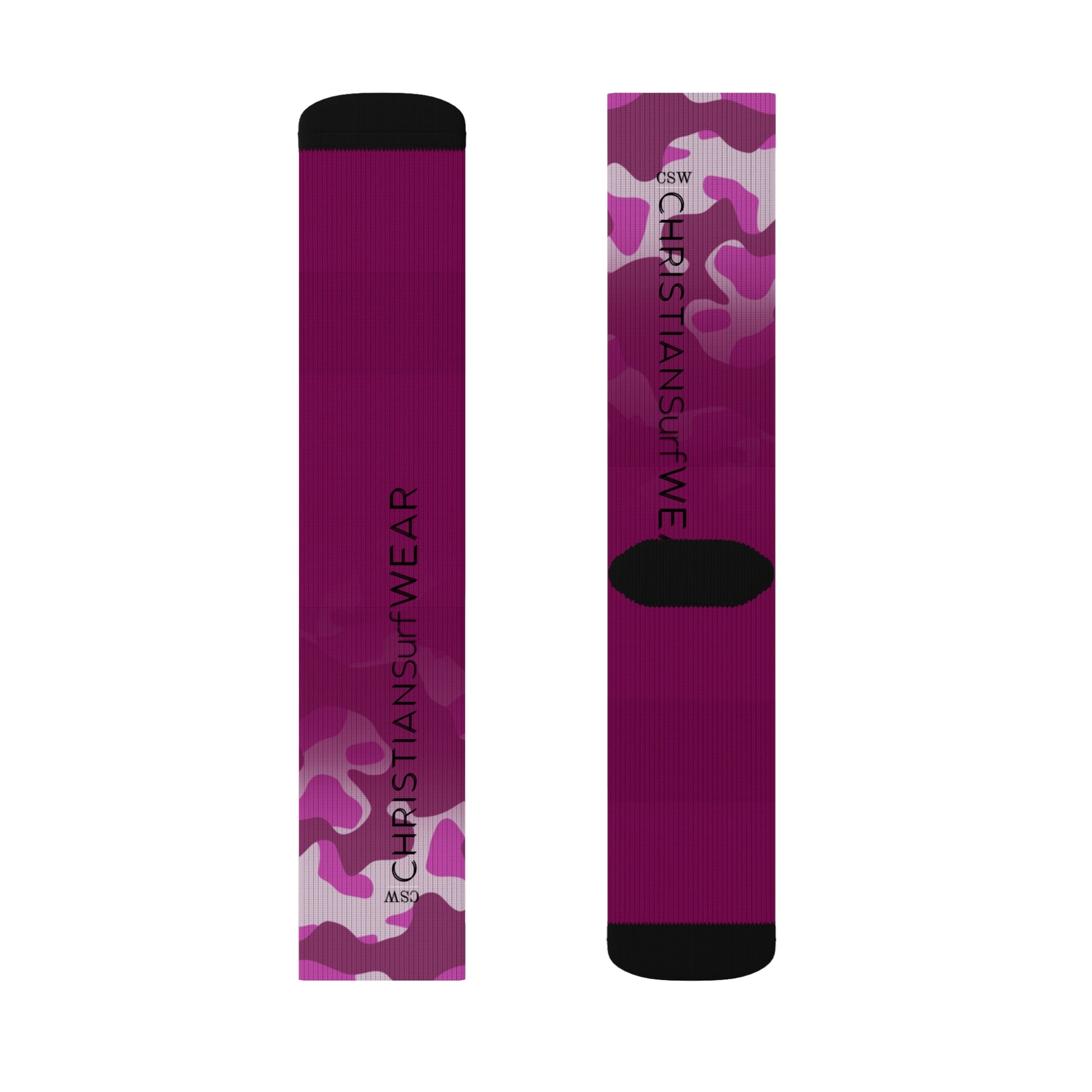 Christian Surf Wear Vintage Militant Stylish Sublimation Socks