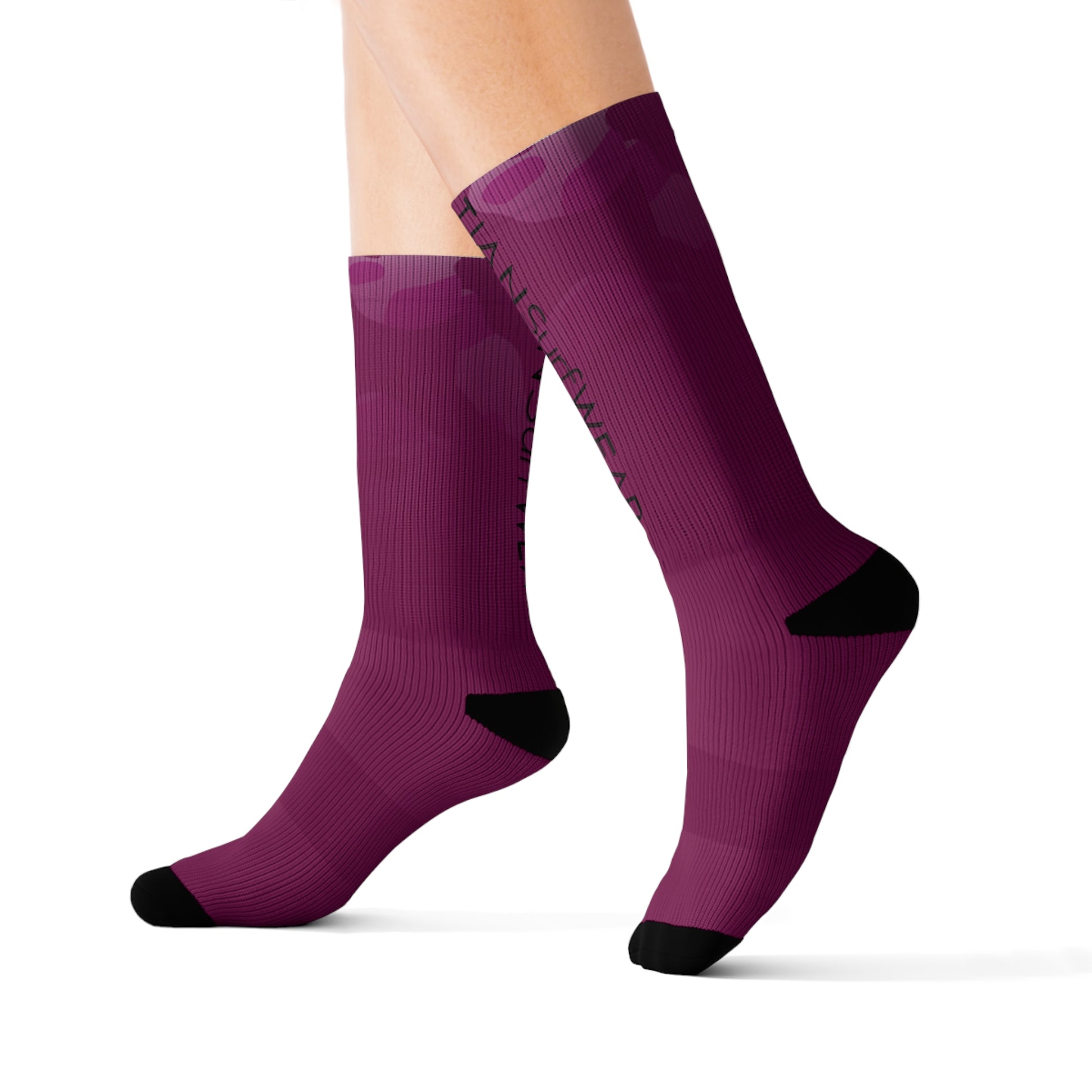 Christian Surf Wear Vintage Militant Stylish Sublimation Socks