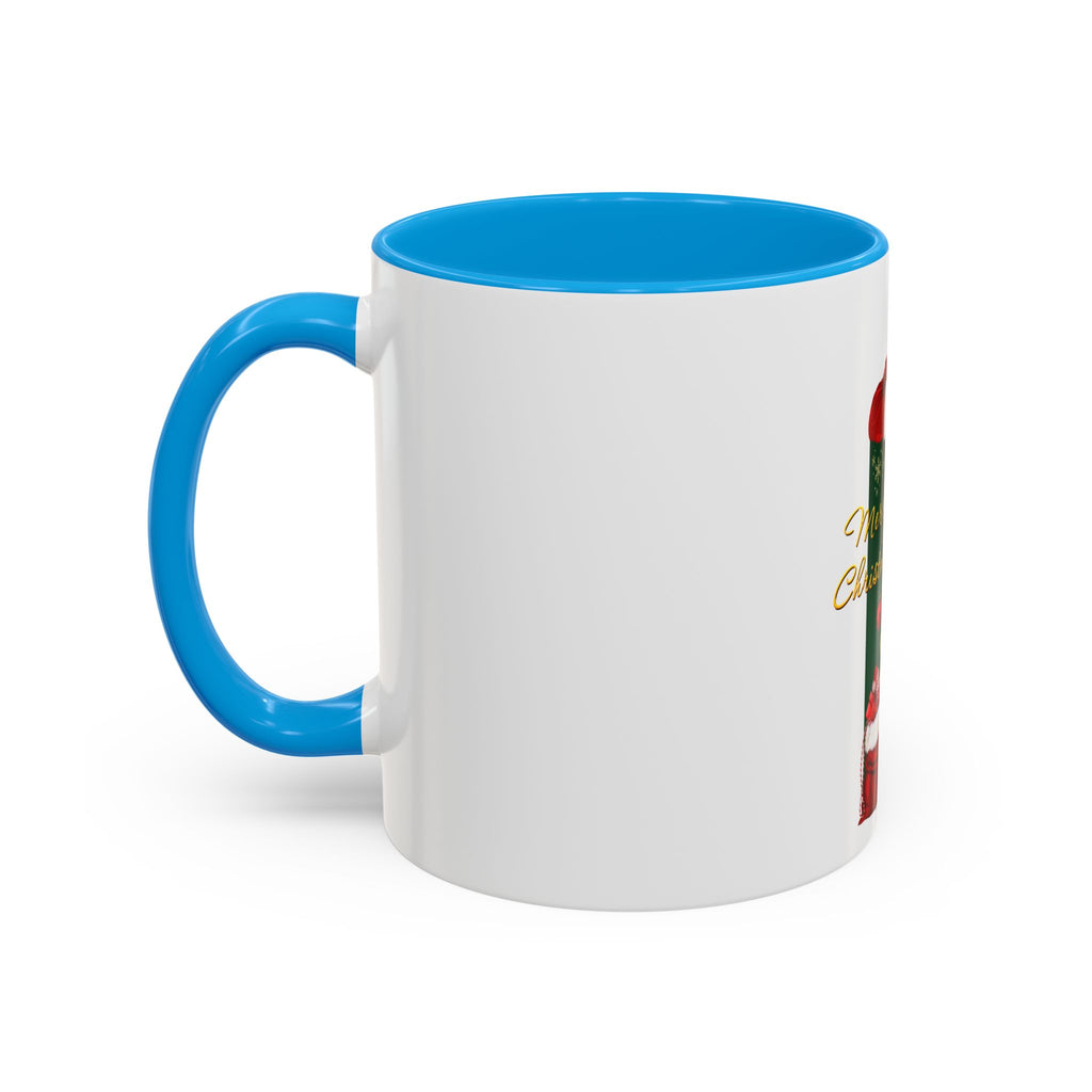 Christmas Santa & Sexy Mrs. Claus Coffee Mug (11oz/15oz) - 'Merry Christmas' Holiday Gift