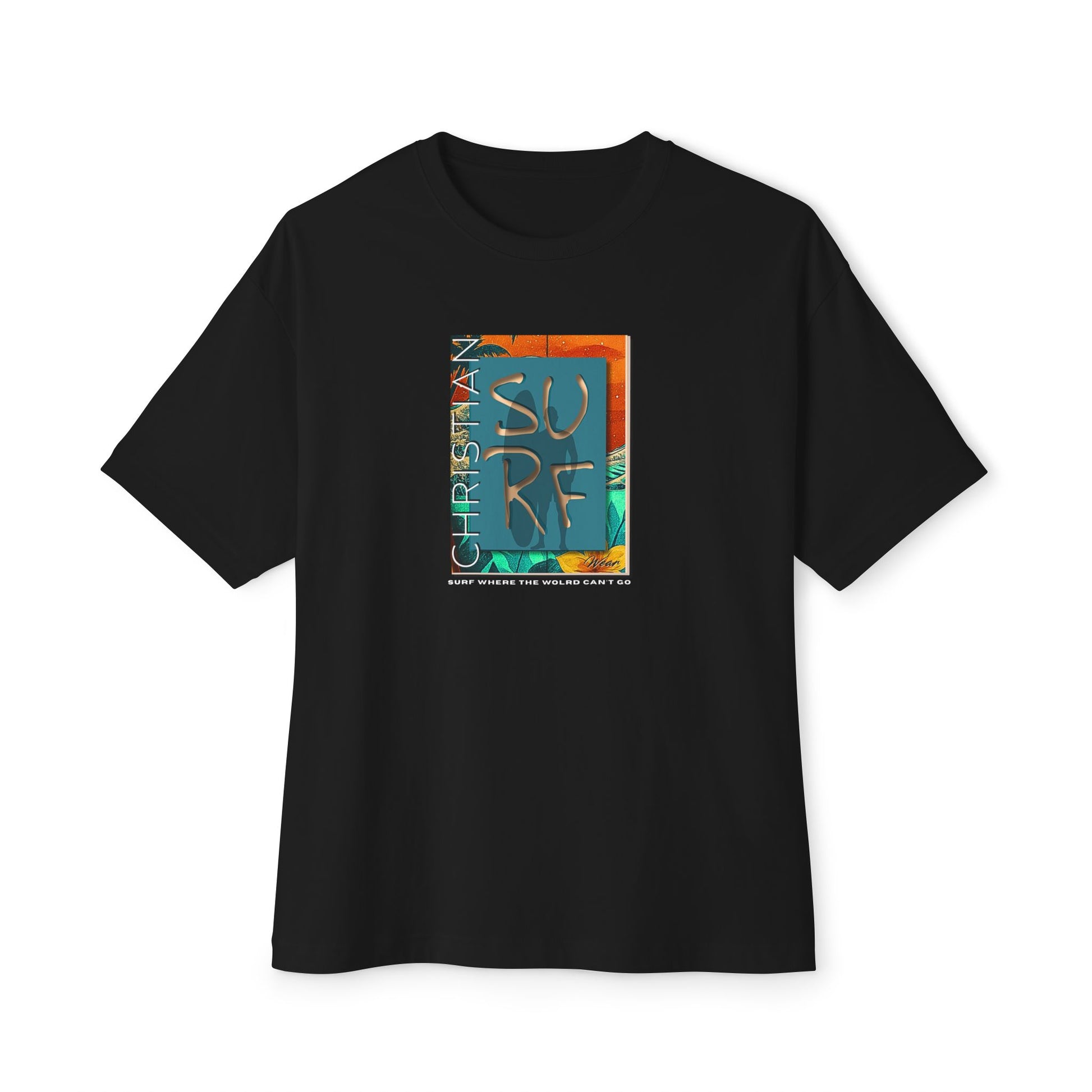 Beach Vibe Oversized Tee, Unisex Summer Shirt, Surfing Tee, Relaxed Fit T-Shirt, Casual Beachwear, Fun Graphic Tee