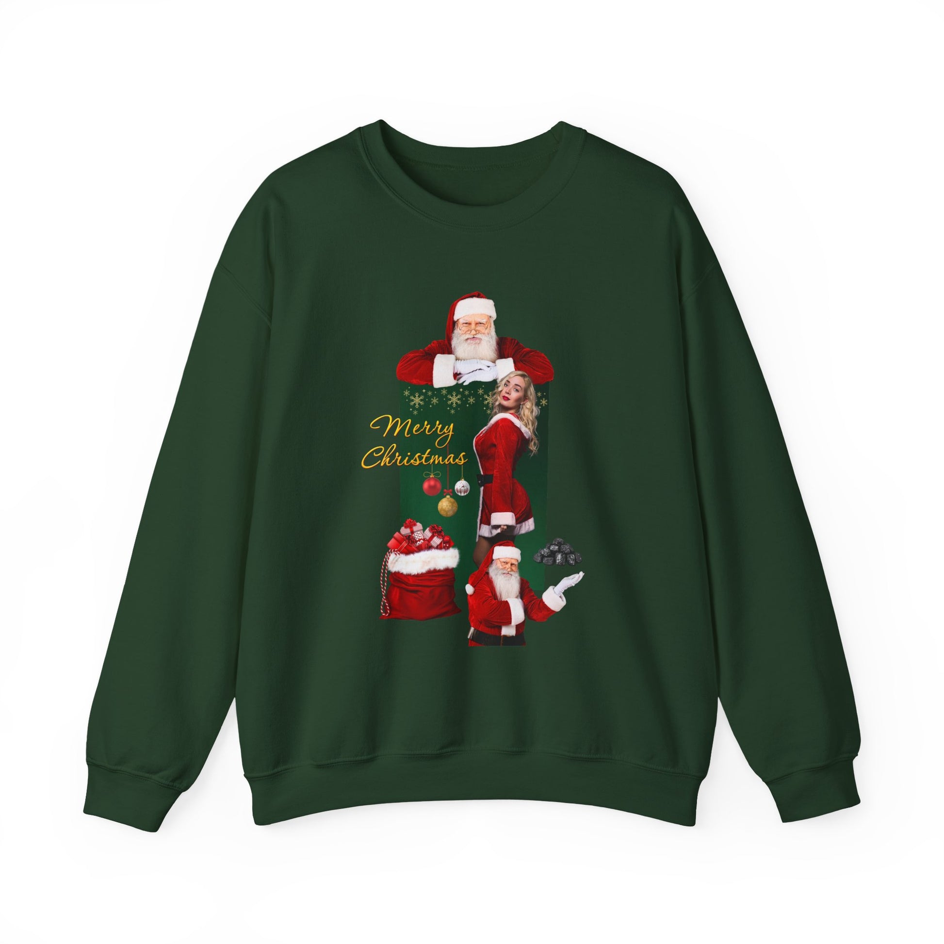 Mr. and Mrs. Claus Vintage Christmas Crewneck Sweatshirt