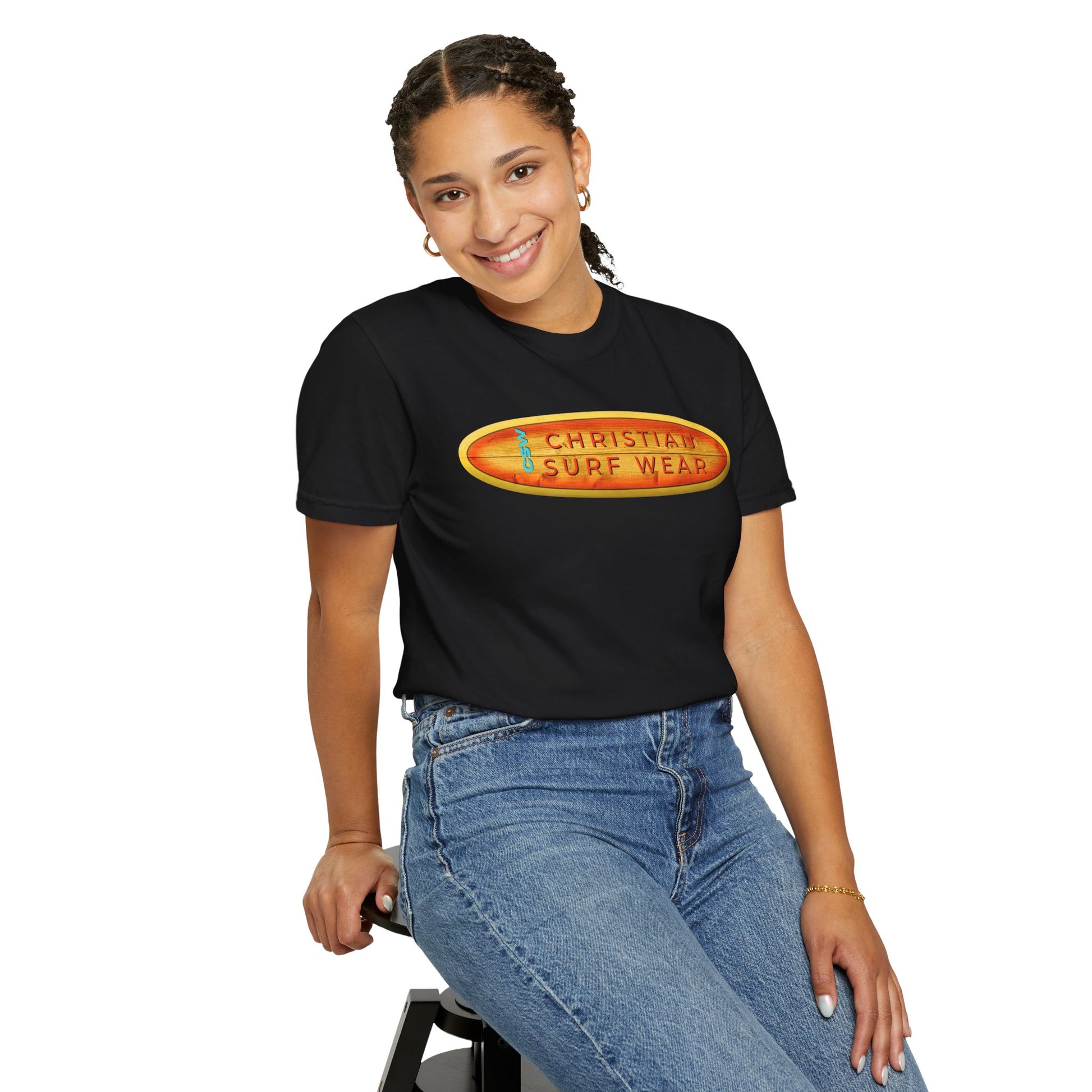 Protected Lamb Vintage Beach Vibe Unisex T-shirt - Christian Surf Wear Panama City Beach Design