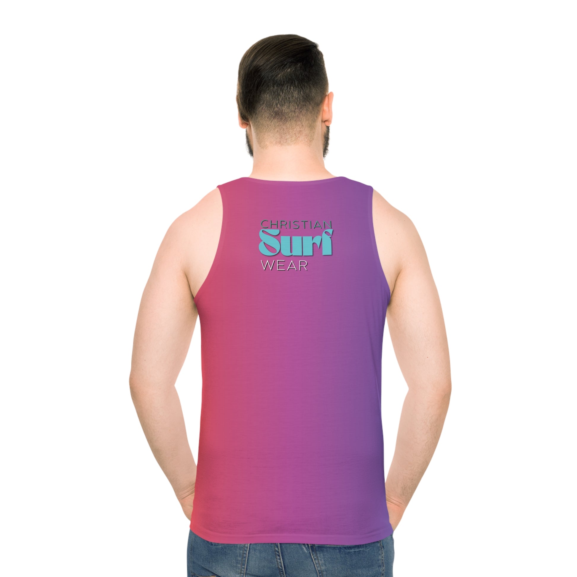 Christian Surf Wear Florida Fishing Unisex Tank Top - Stylish Beachwear, Summer Apparel, Fishing Gear, Surf Clothing, Casual Outdoor Top
