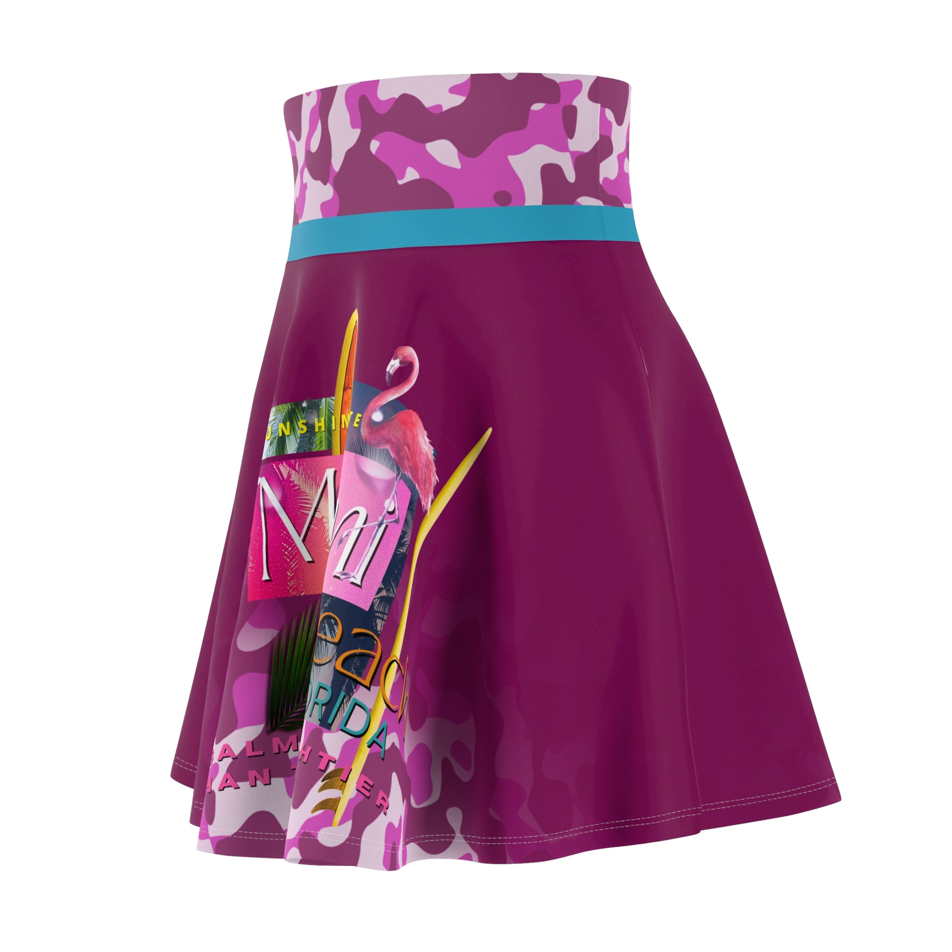 Christian Surf Wear Vintage Militant Stylish Women's Skater Skirt, Fun Summer Skirt, Casual Skirt for Beach, Cute Outfit for Vacations, Flowy Skirt for Parties, Vibrant [...]