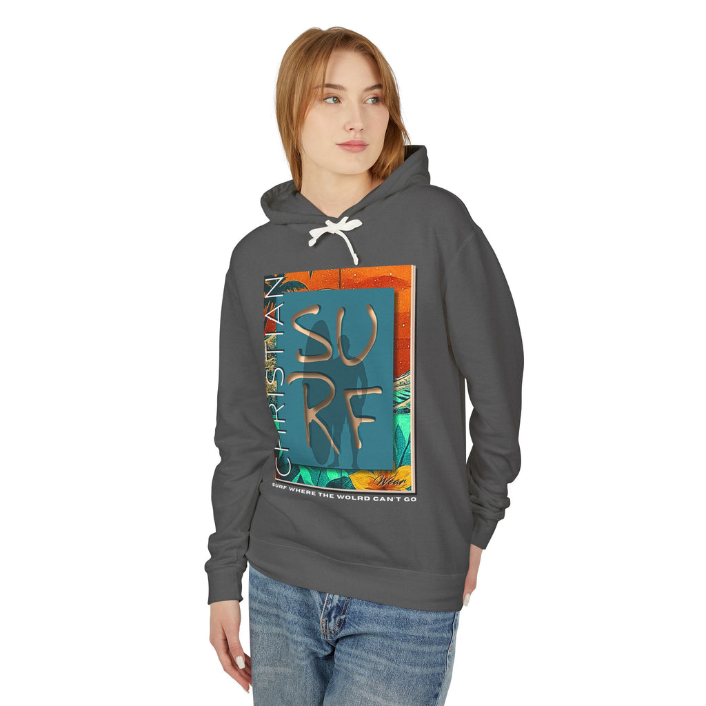 Christian Surf Wear-HERITAGE™ Oversized Print Hoodie — The Mantle of Love